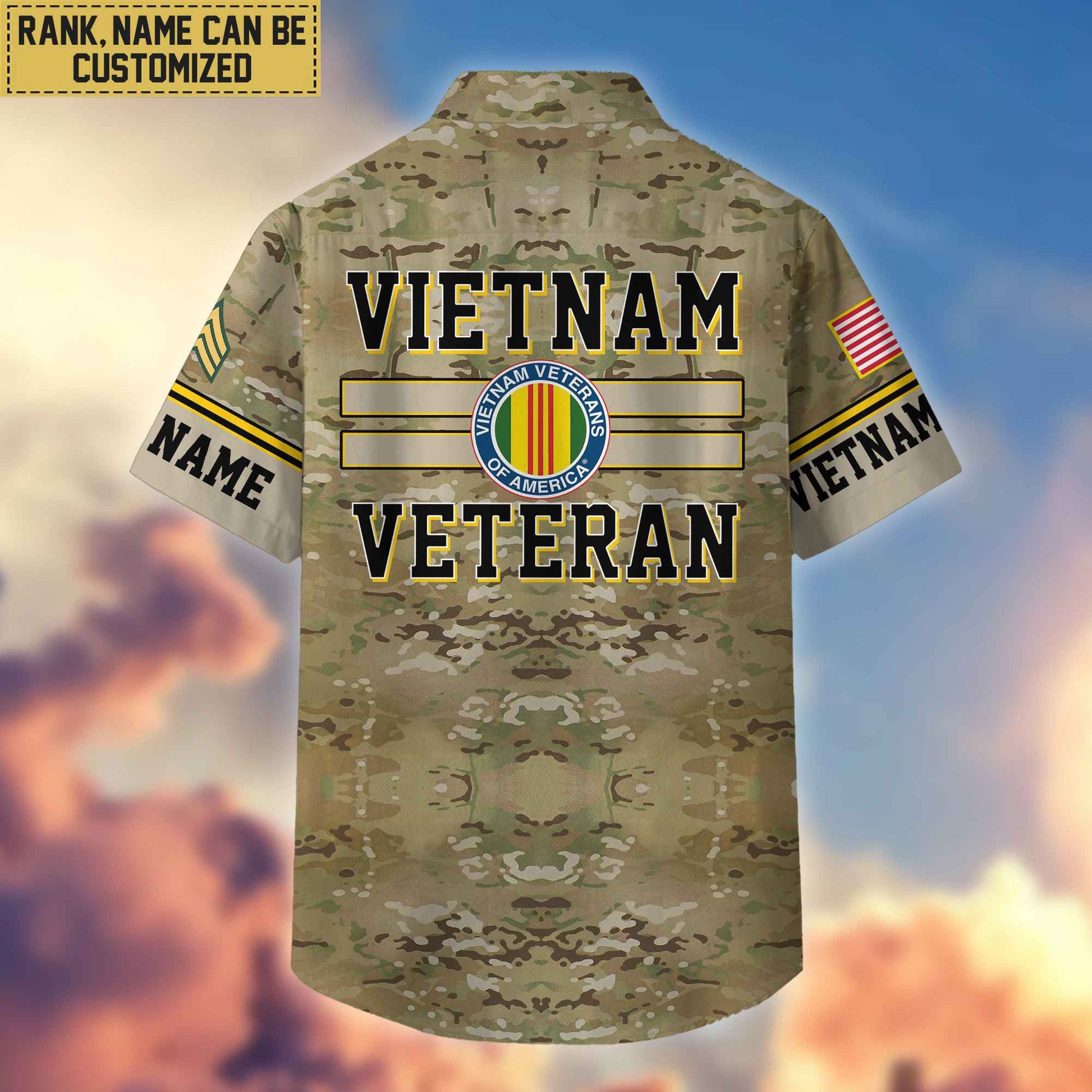 Vietnam Veteran Hawaiian Shirt With Pocket, Gifts For Dad, For Husband, Gifts For Vietnam Veteran VPVC403606