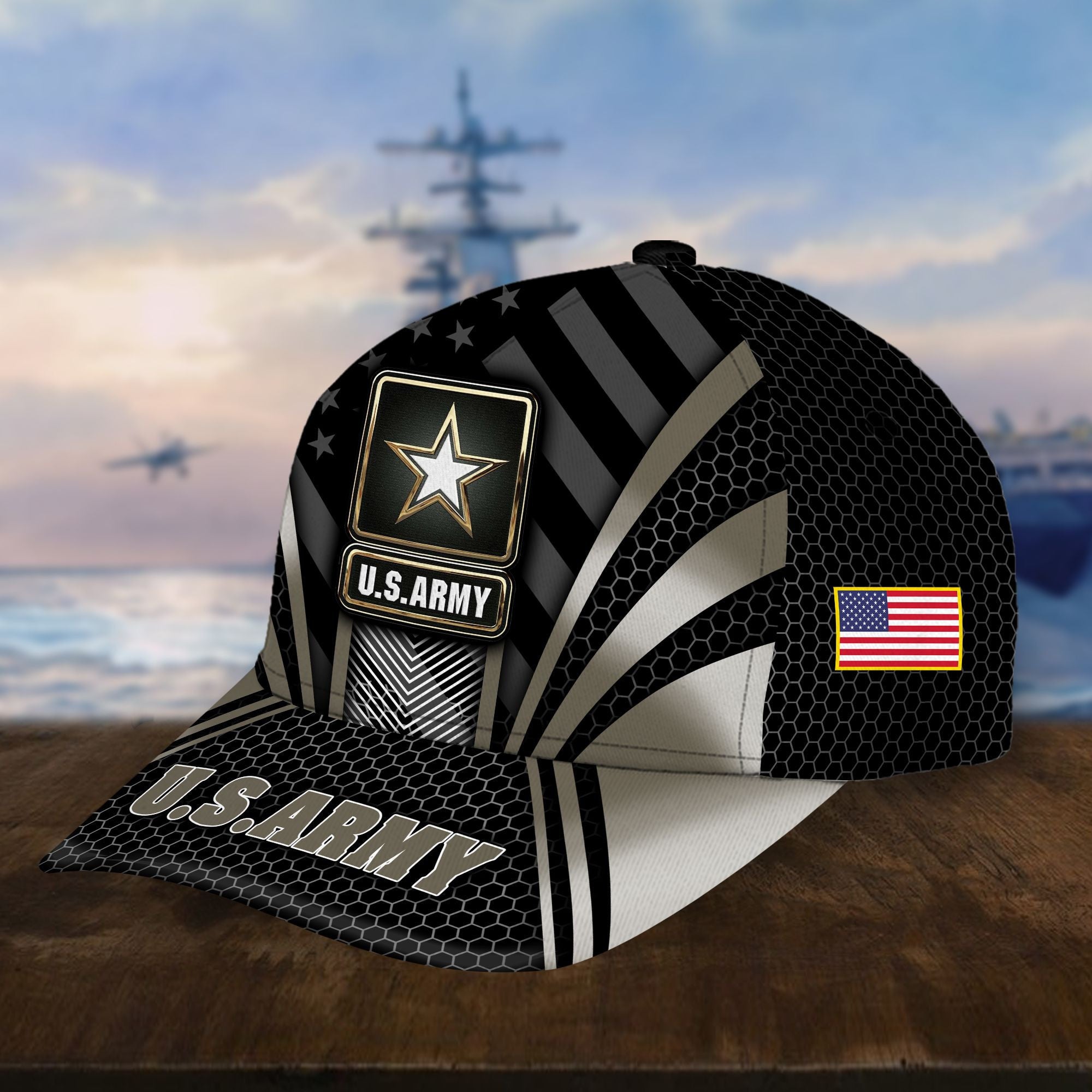 Premium US Veterans Cap, Gifts For Dad, For Husband Veteran BPVC300701