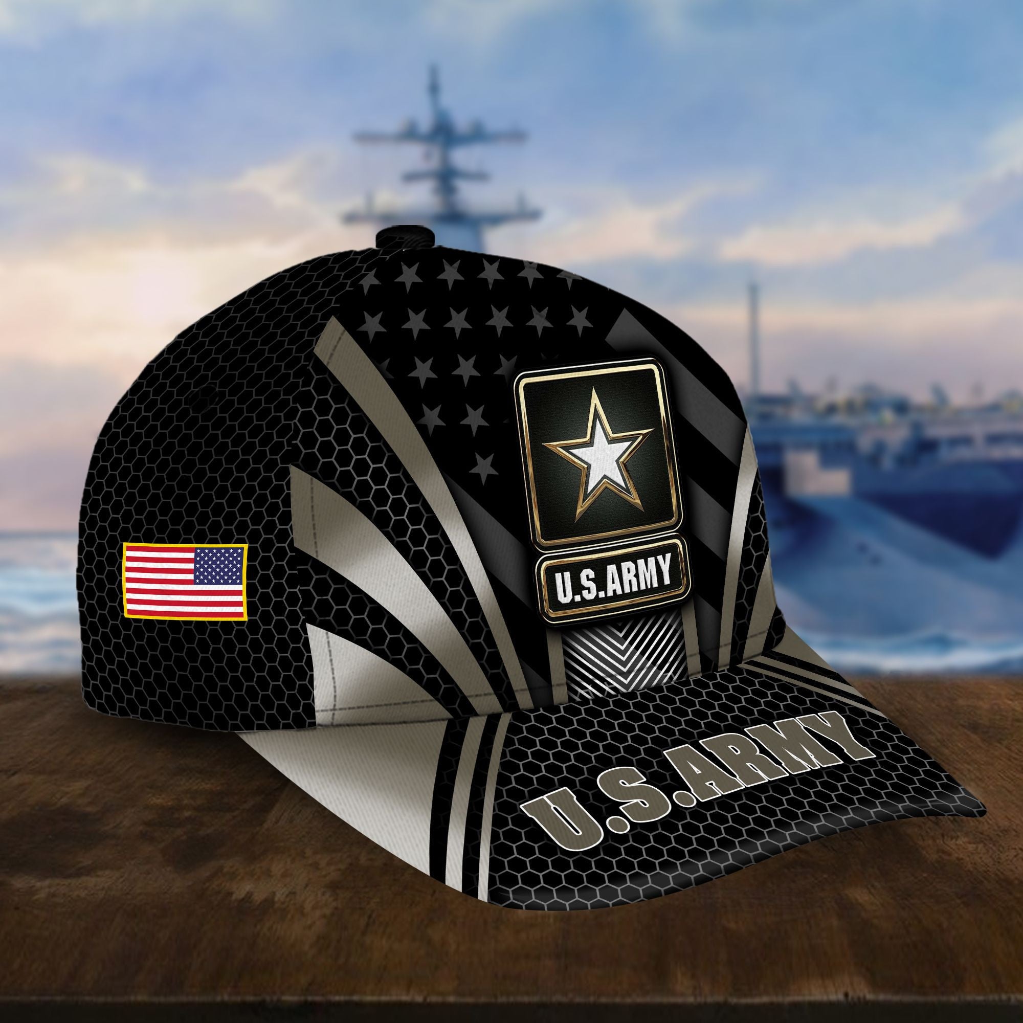 Premium US Veterans Cap, Gifts For Dad, For Husband Veteran BPVC300701