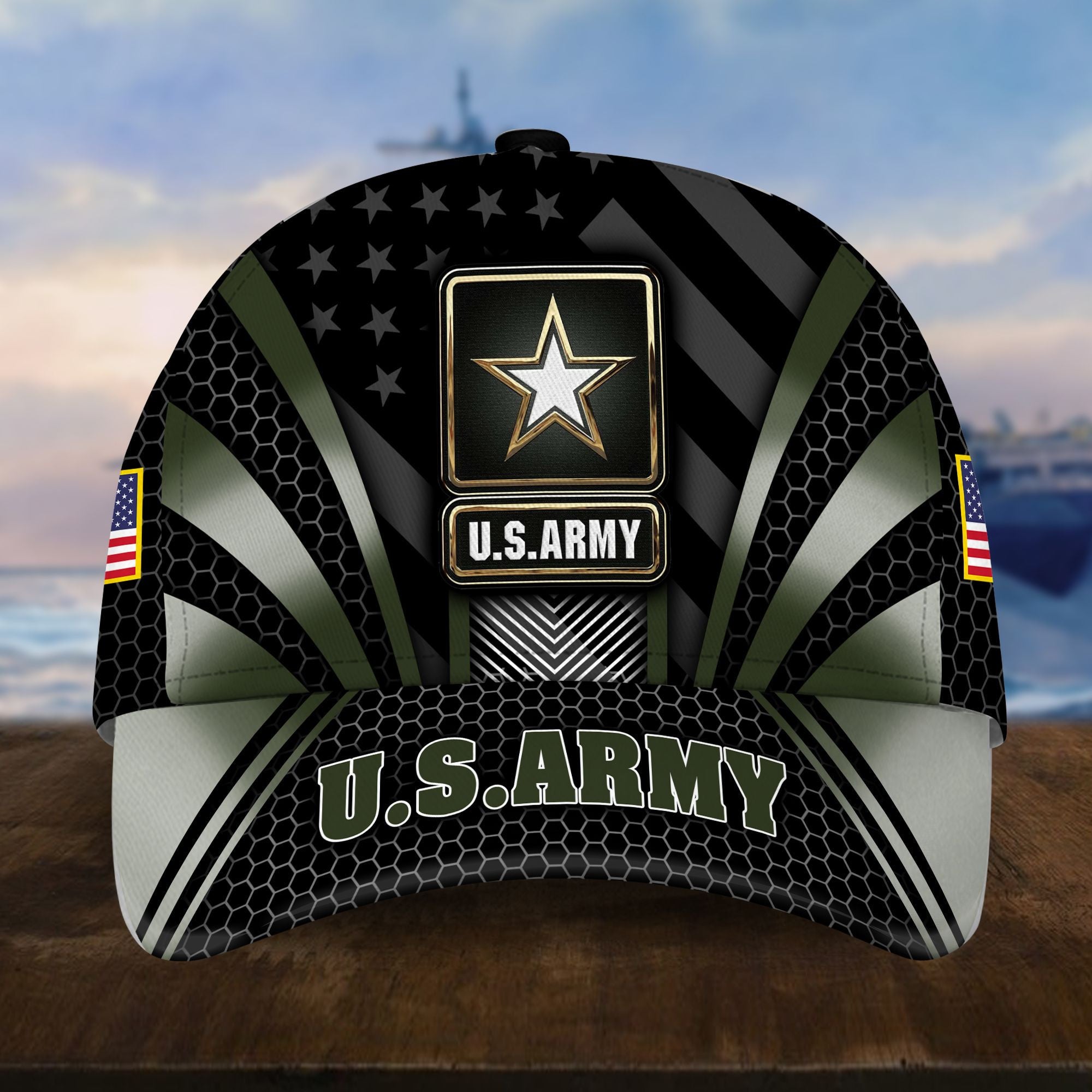 Premium US Veterans Cap, Gifts For Dad, For Husband Veteran BPVC300701