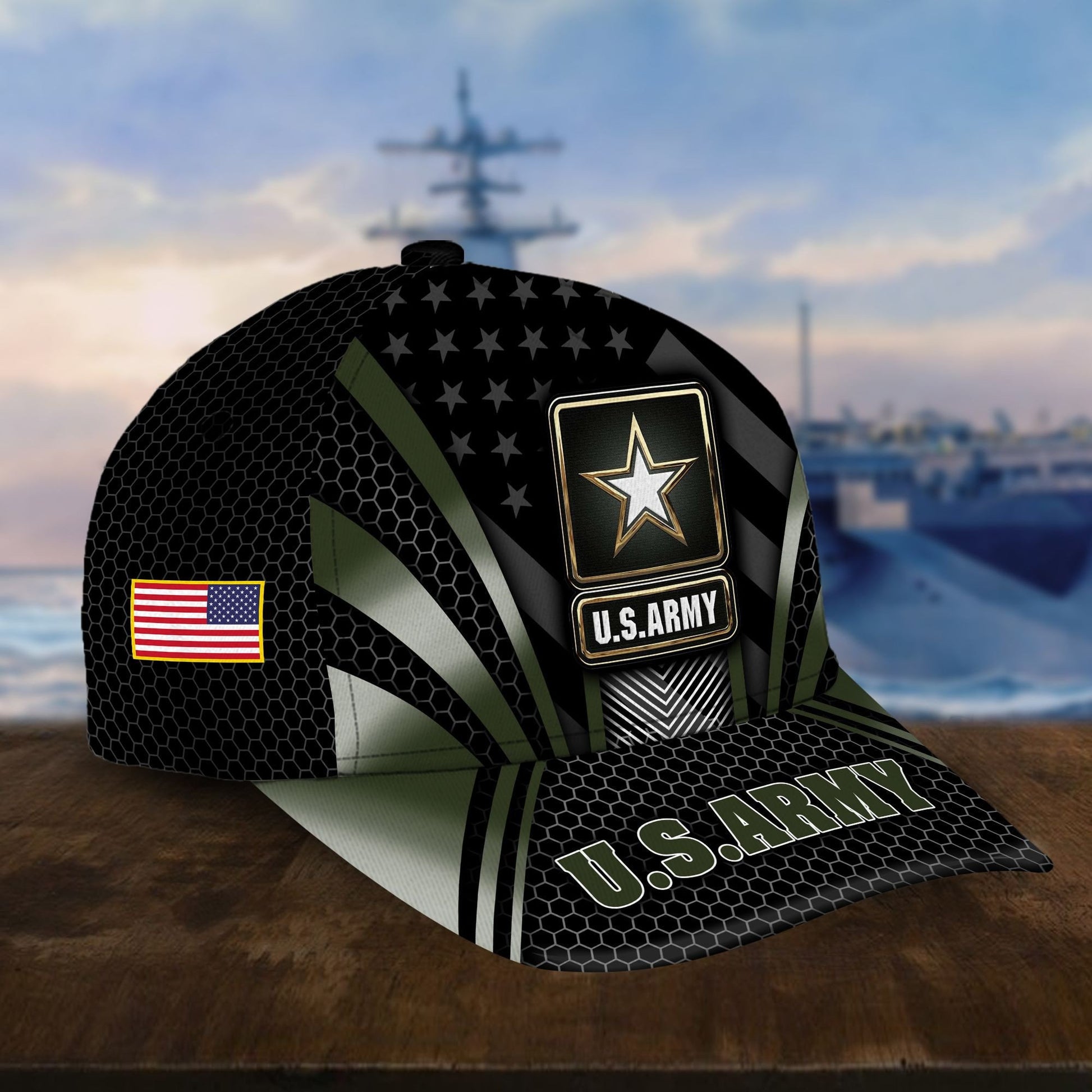 Premium US Veterans Cap, Gifts For Dad, For Husband Veteran BPVC300701