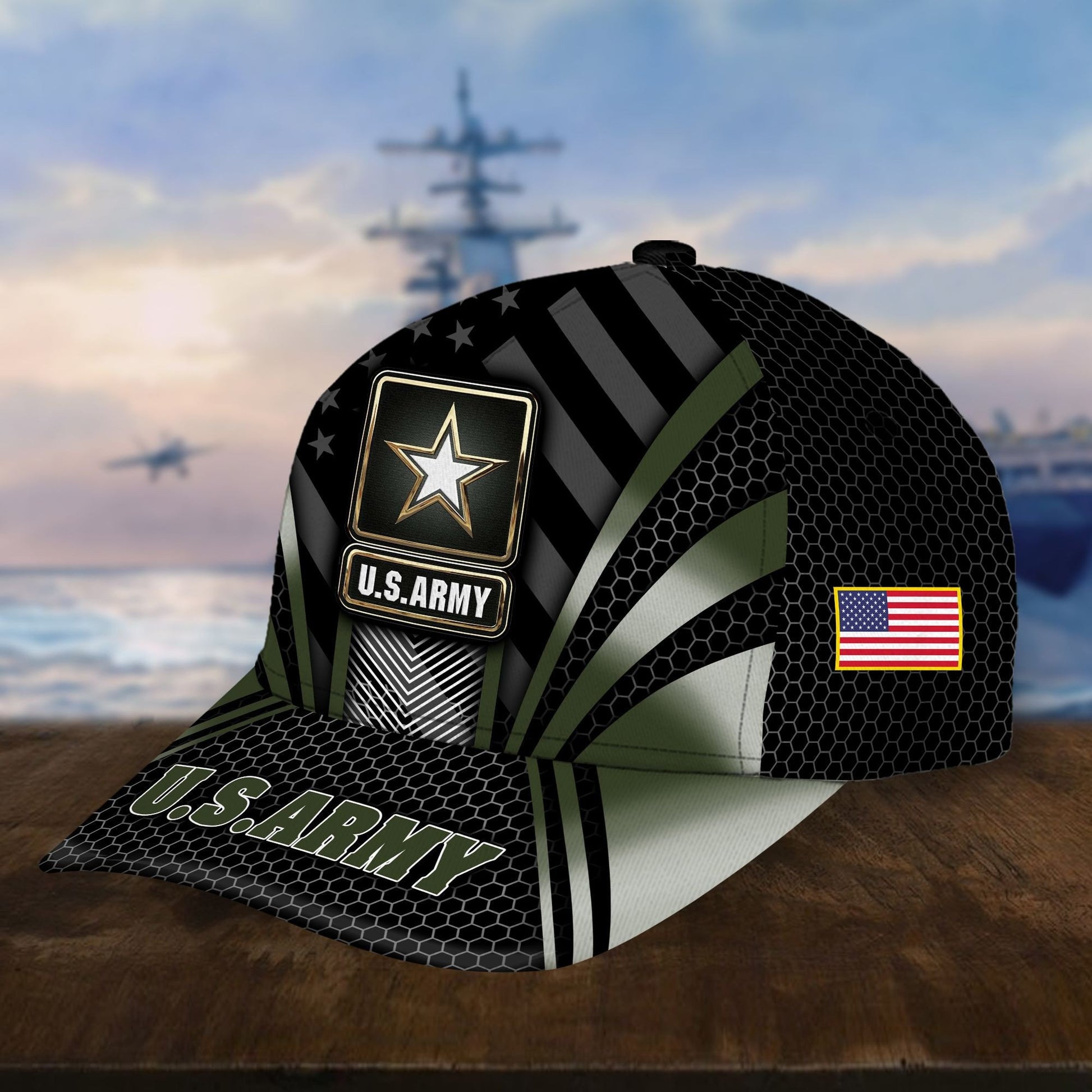 Premium US Veterans Cap, Gifts For Dad, For Husband Veteran BPVC300701