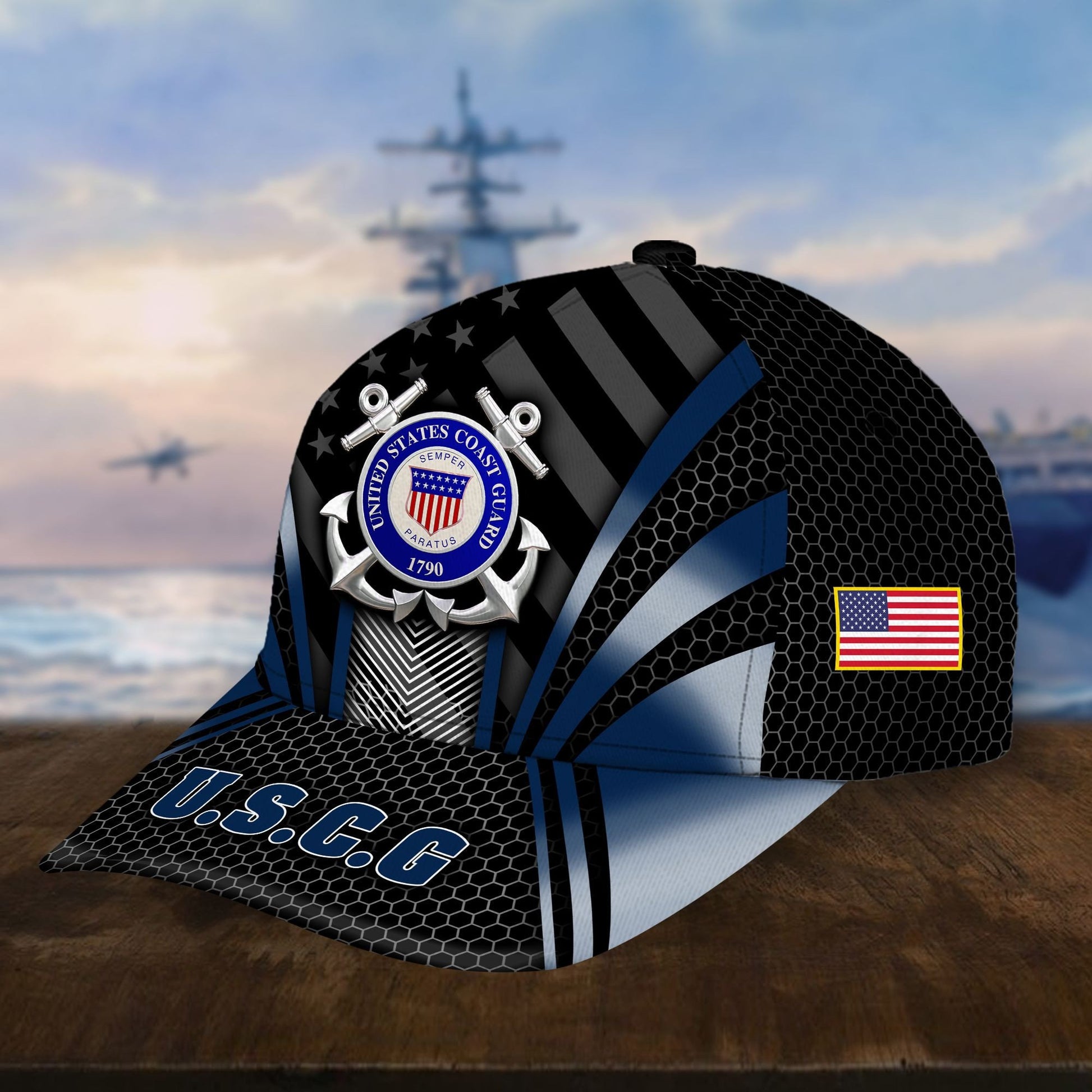 Premium US Veterans Cap, Gifts For Dad, For Husband Veteran BPVC300701