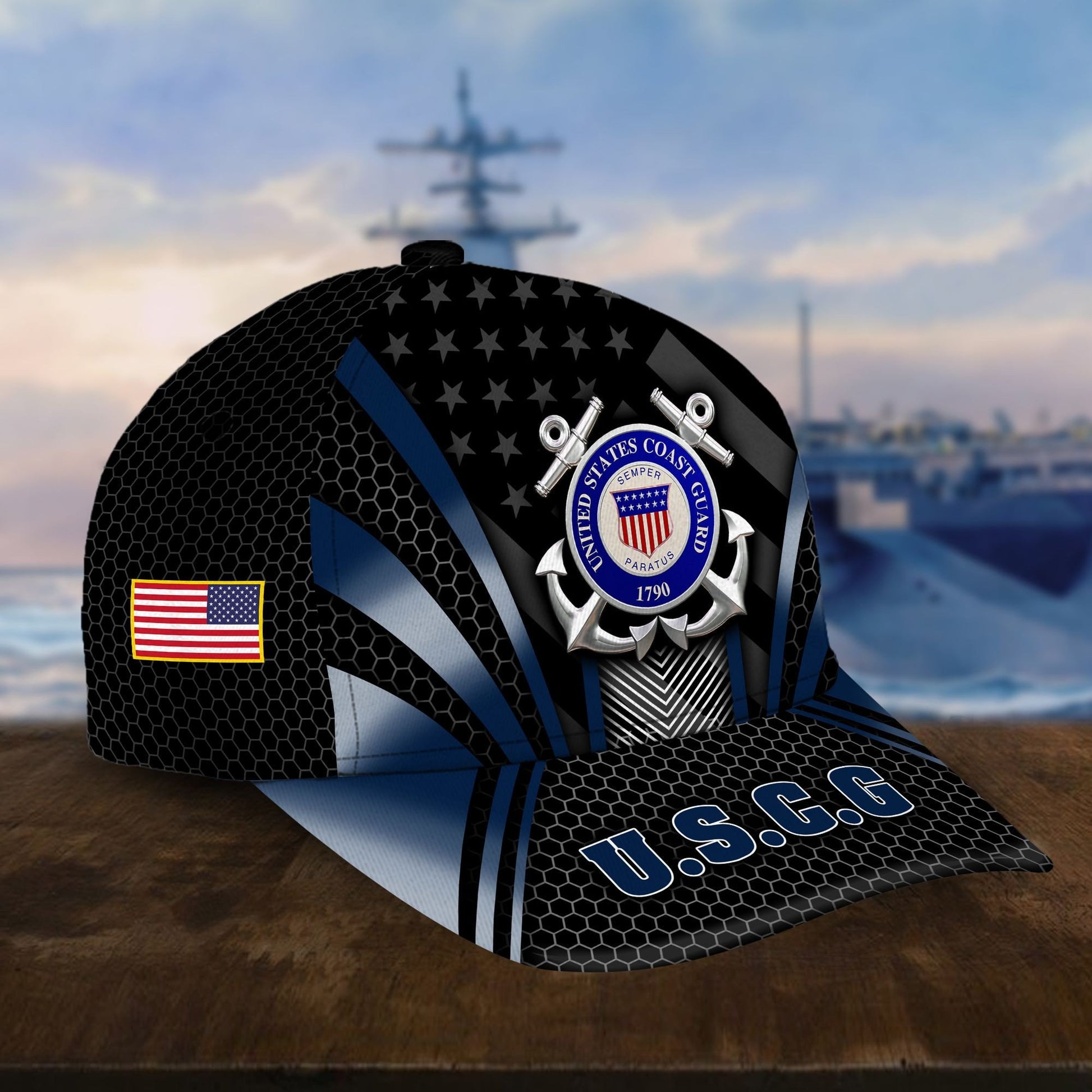 Premium US Veterans Cap, Gifts For Dad, For Husband Veteran BPVC300701
