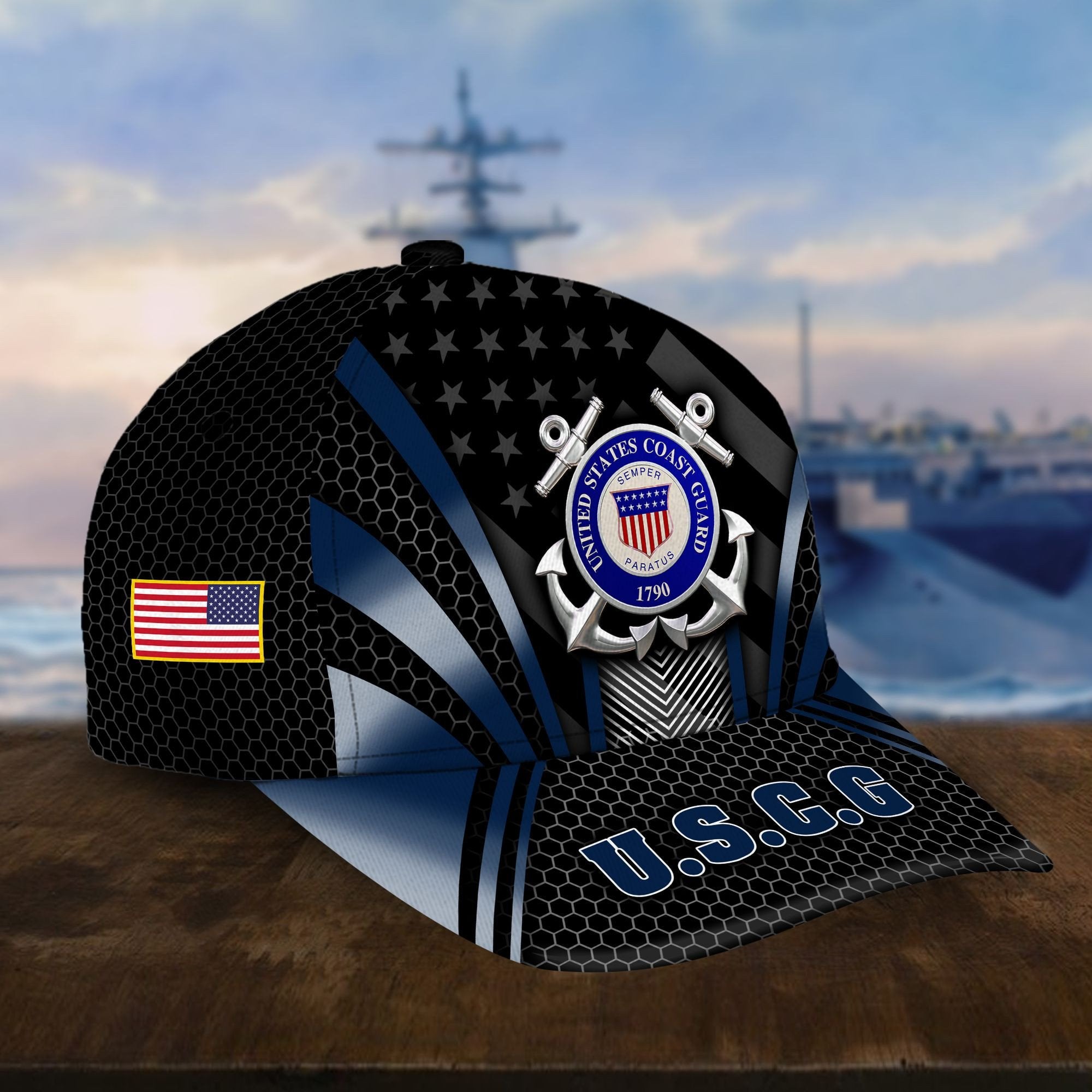 Premium US Veterans Cap, Gifts For Dad, For Husband Veteran BPVC300701