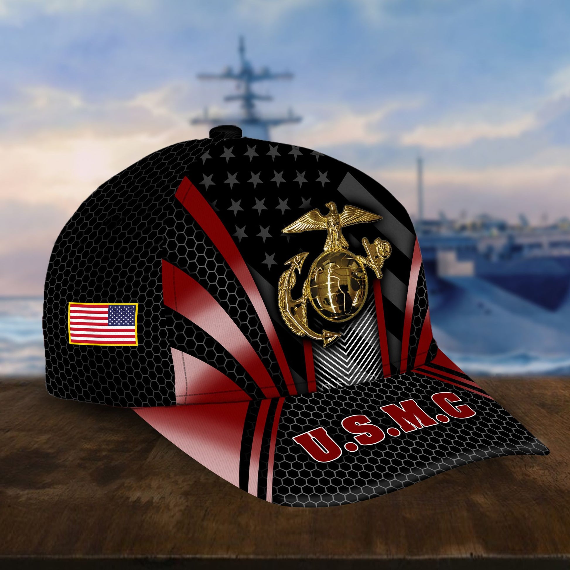 Premium US Veterans Cap, Gifts For Dad, For Husband Veteran BPVC300701