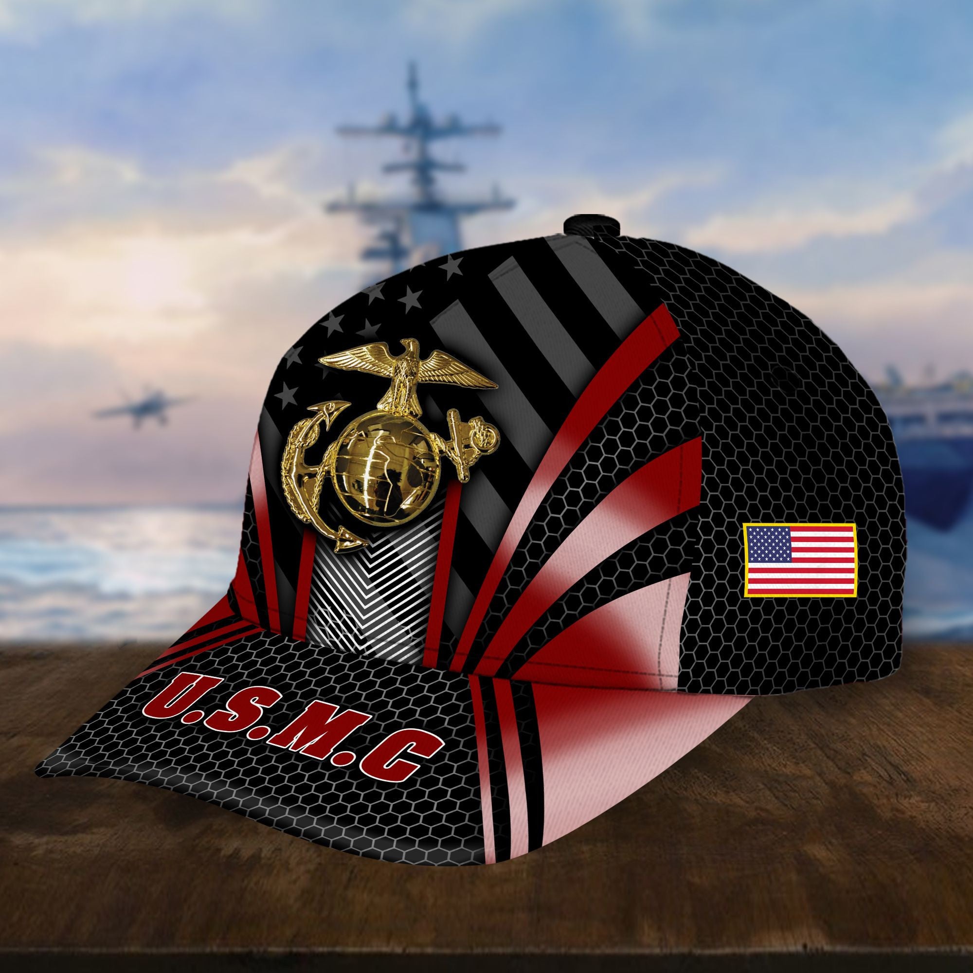 Premium US Veterans Cap, Gifts For Dad, For Husband Veteran BPVC300701
