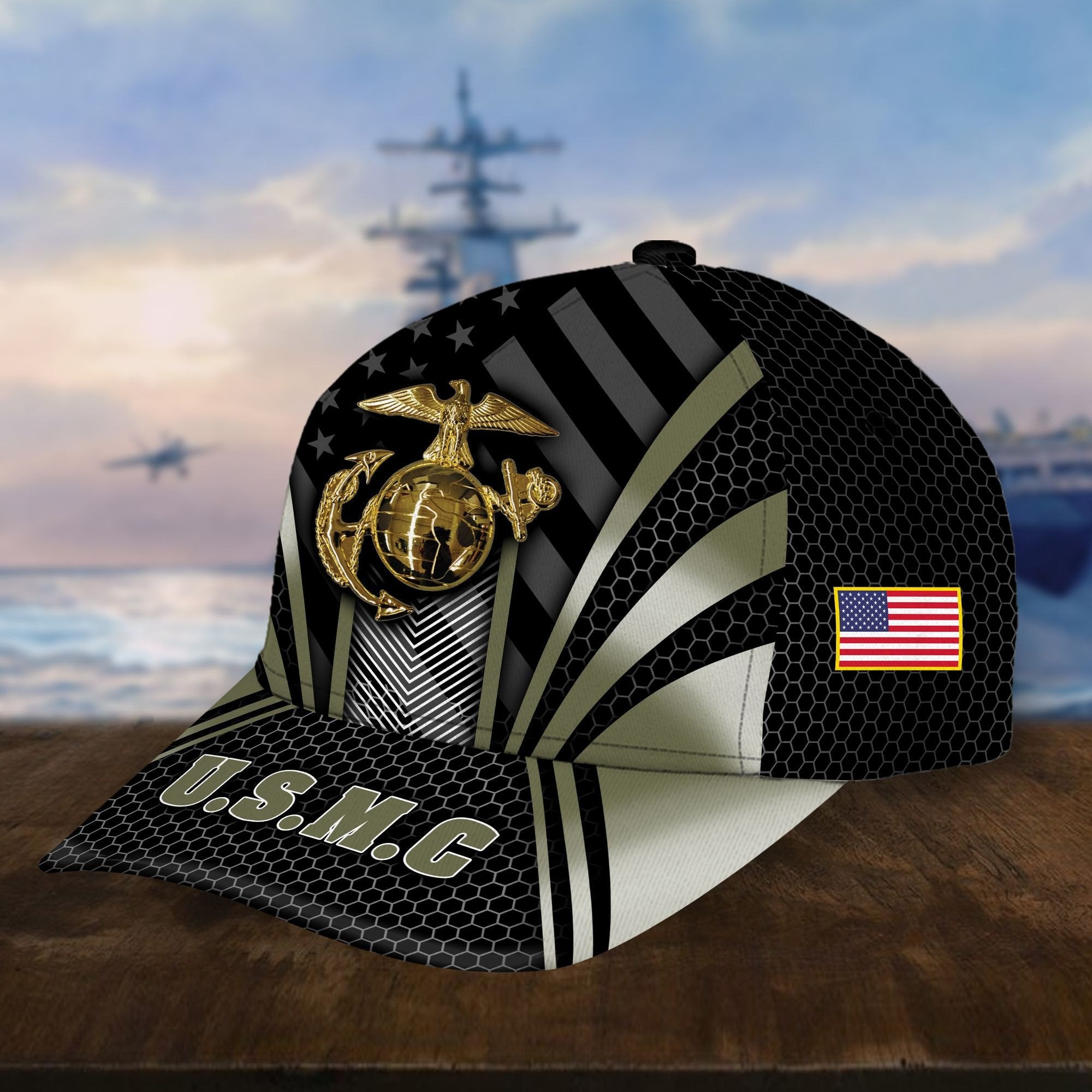 Premium US Veterans Cap, Gifts For Dad, For Husband Veteran BPVC300701