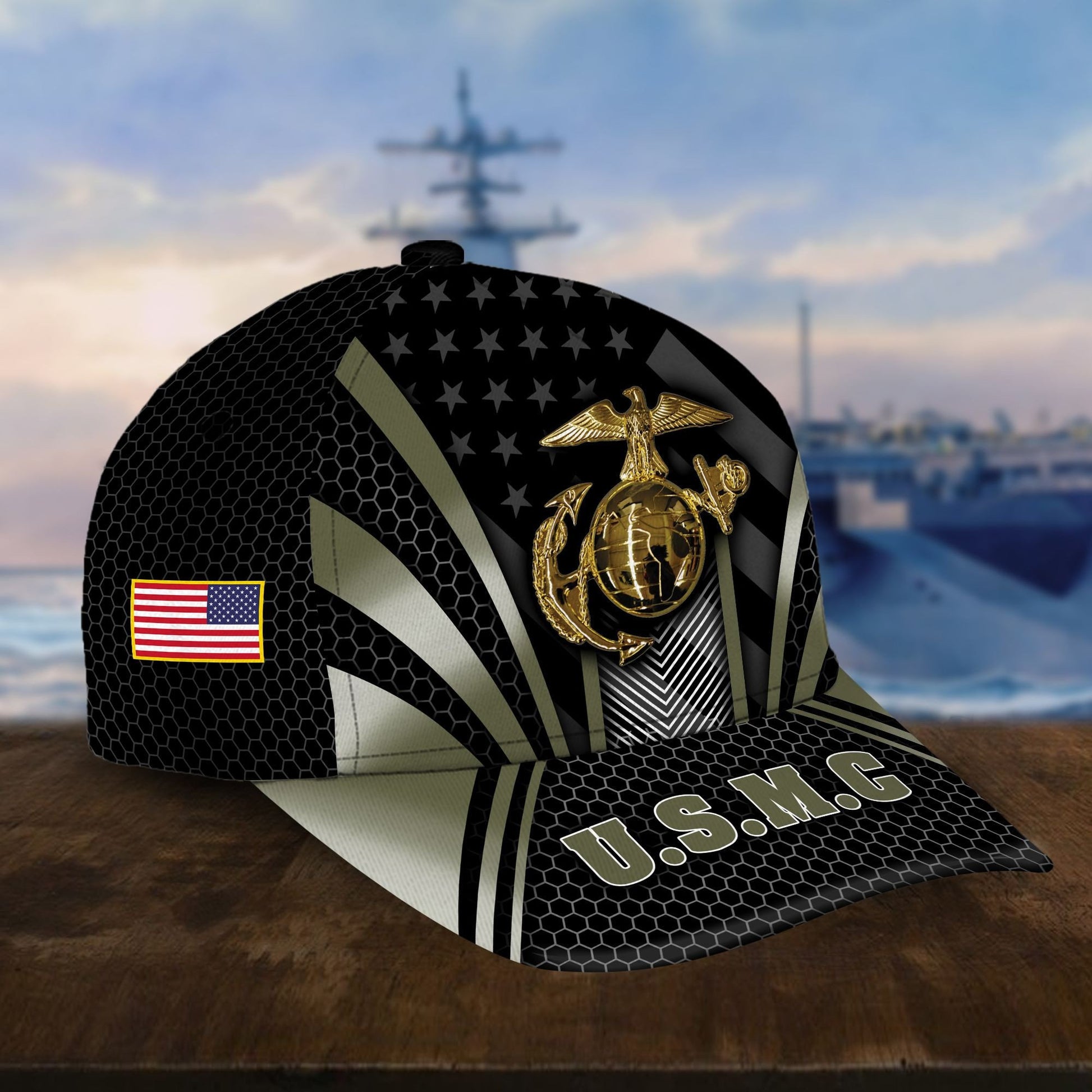 Premium US Veterans Cap, Gifts For Dad, For Husband Veteran BPVC300701