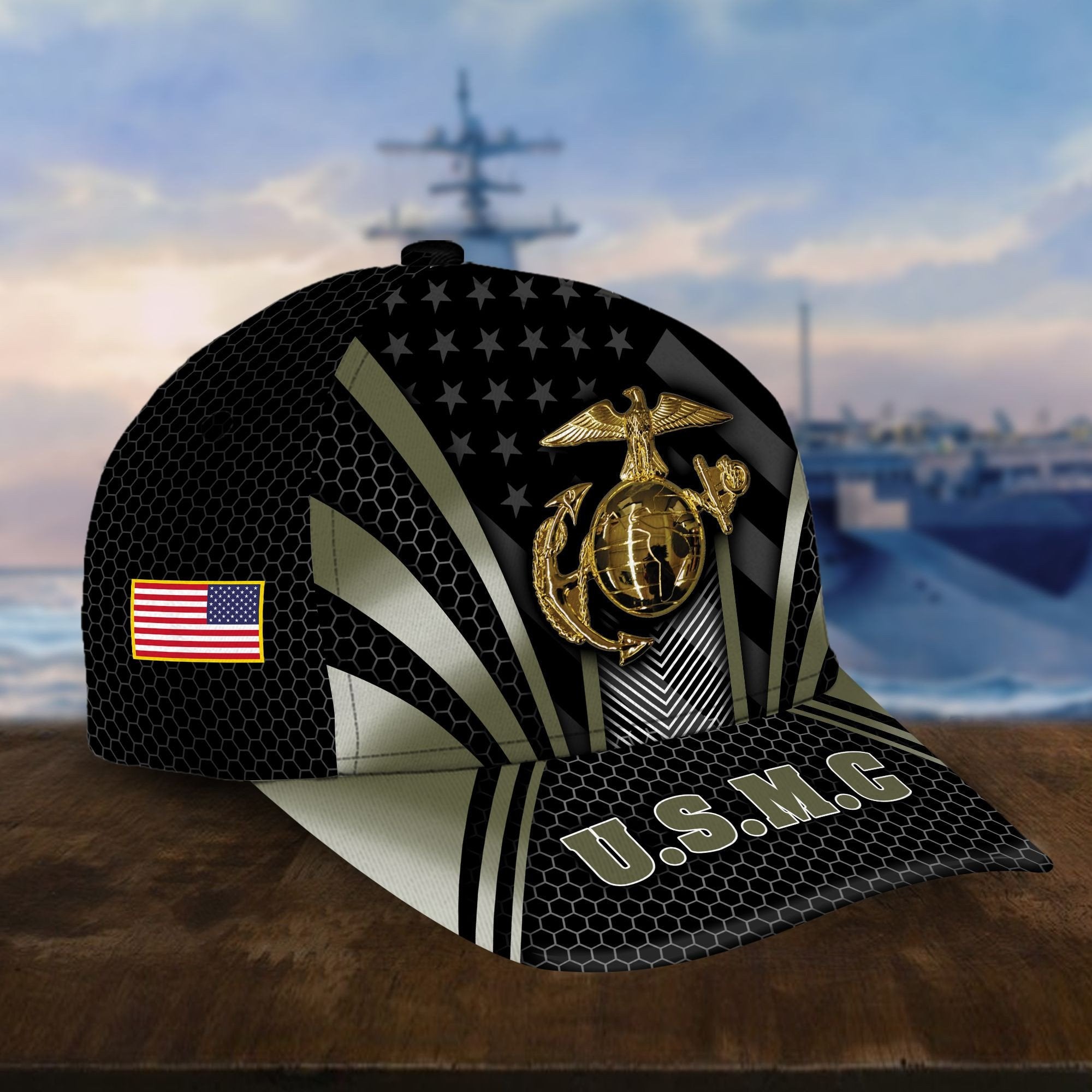Premium US Veterans Cap, Gifts For Dad, For Husband Veteran BPVC300701