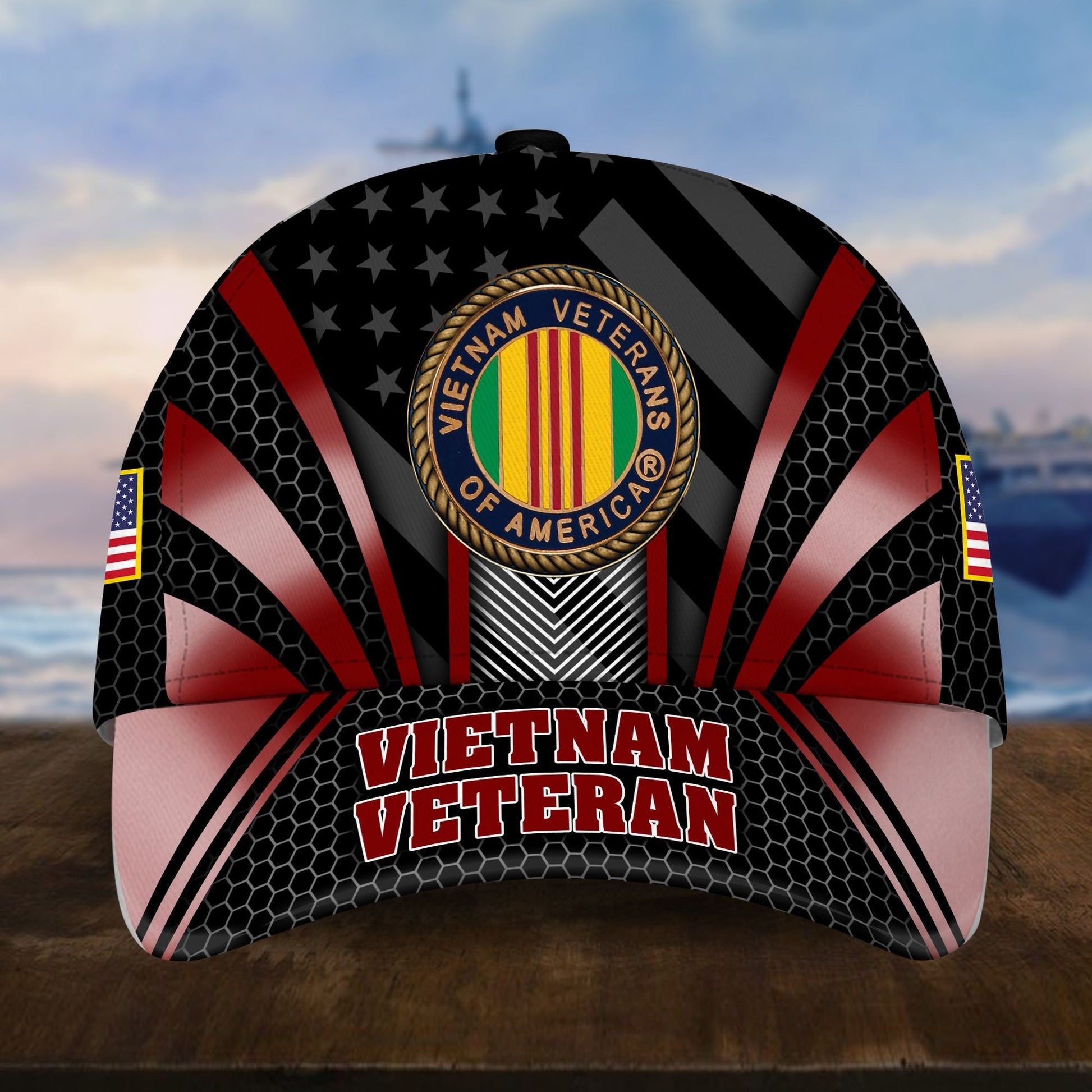 Premium US Veterans Cap, Gifts For Dad, For Husband Veteran BPVC300701