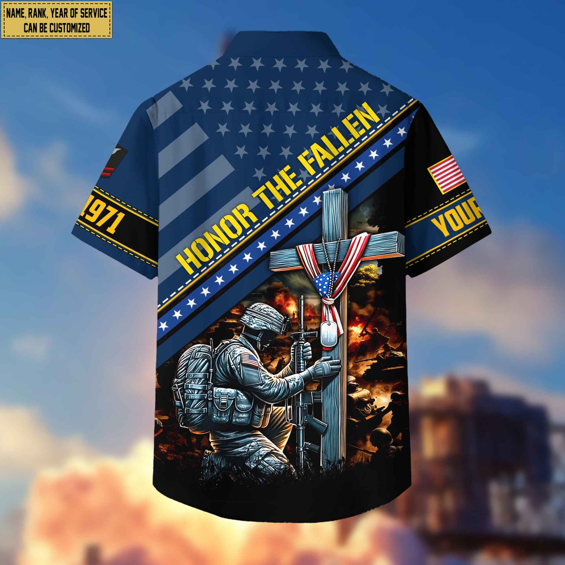 US Navy Hawaiian Shirt With Pocket, Custom Rank, Name, Year Gifts For Navy Veteran, Gifts For Veterans Day, Father's Day VPVC402802