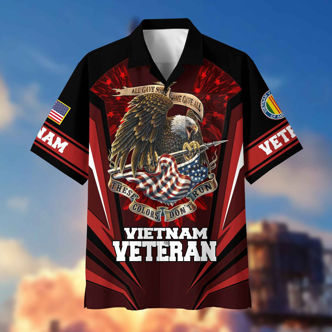 Vietnam Veteran Hawaiian Shirt With Pocket Gifts For Vietnam Veteran, Gifts For Veterans Day, Father's Day VPVC403006