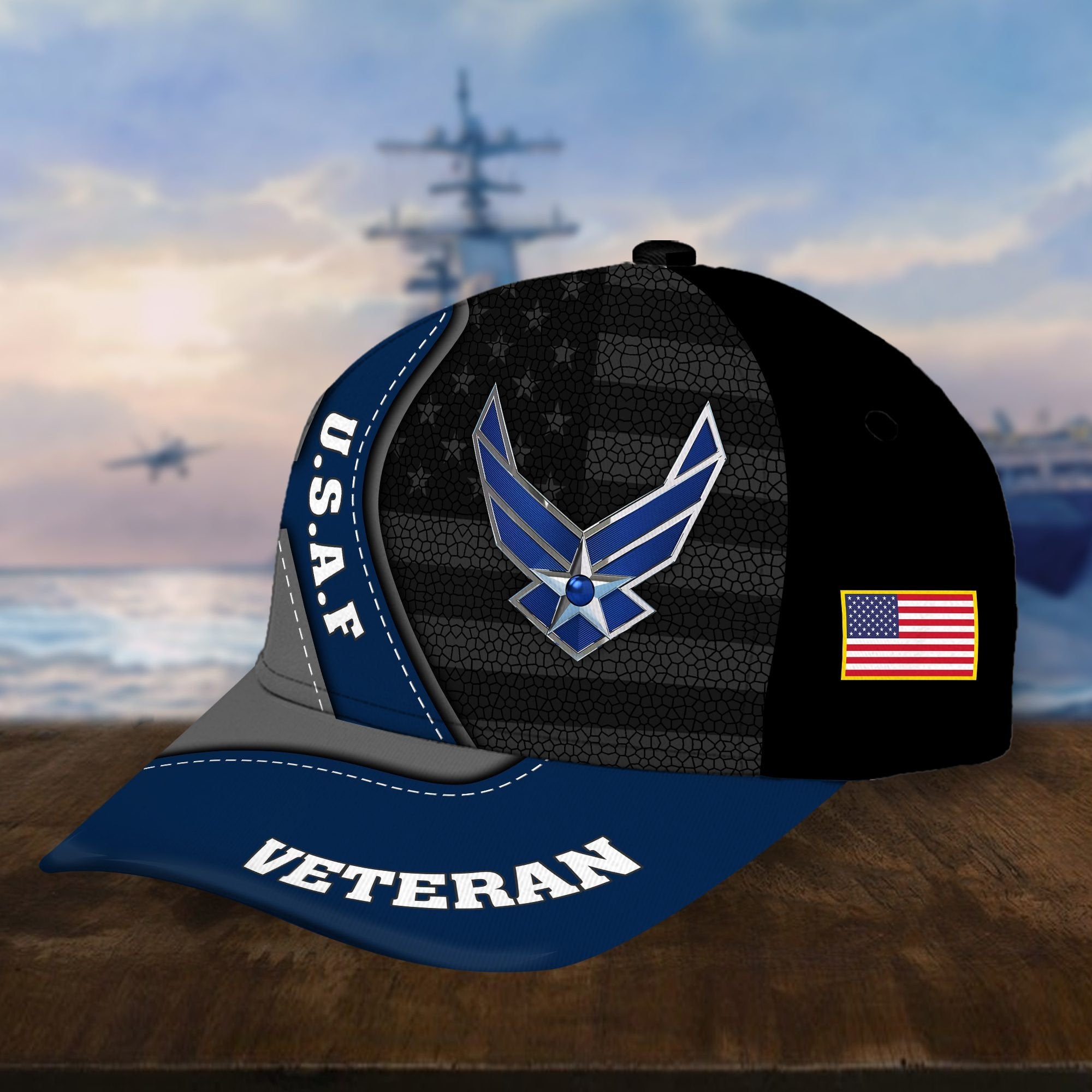 Premium US Veterans Cap, Gifts For Dad, For Husband Veteran BPVC300702