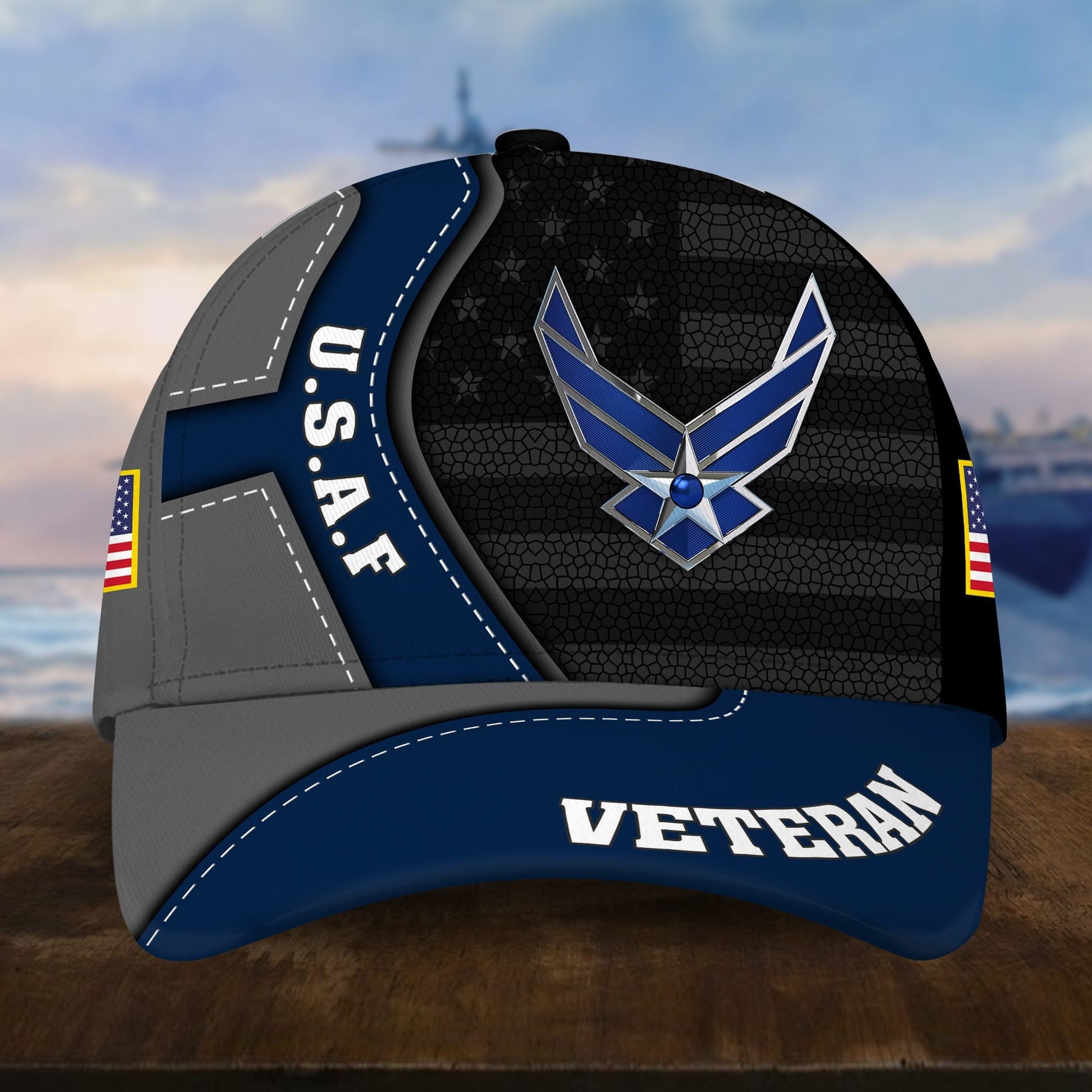 Premium US Veterans Cap, Gifts For Dad, For Husband Veteran BPVC300702