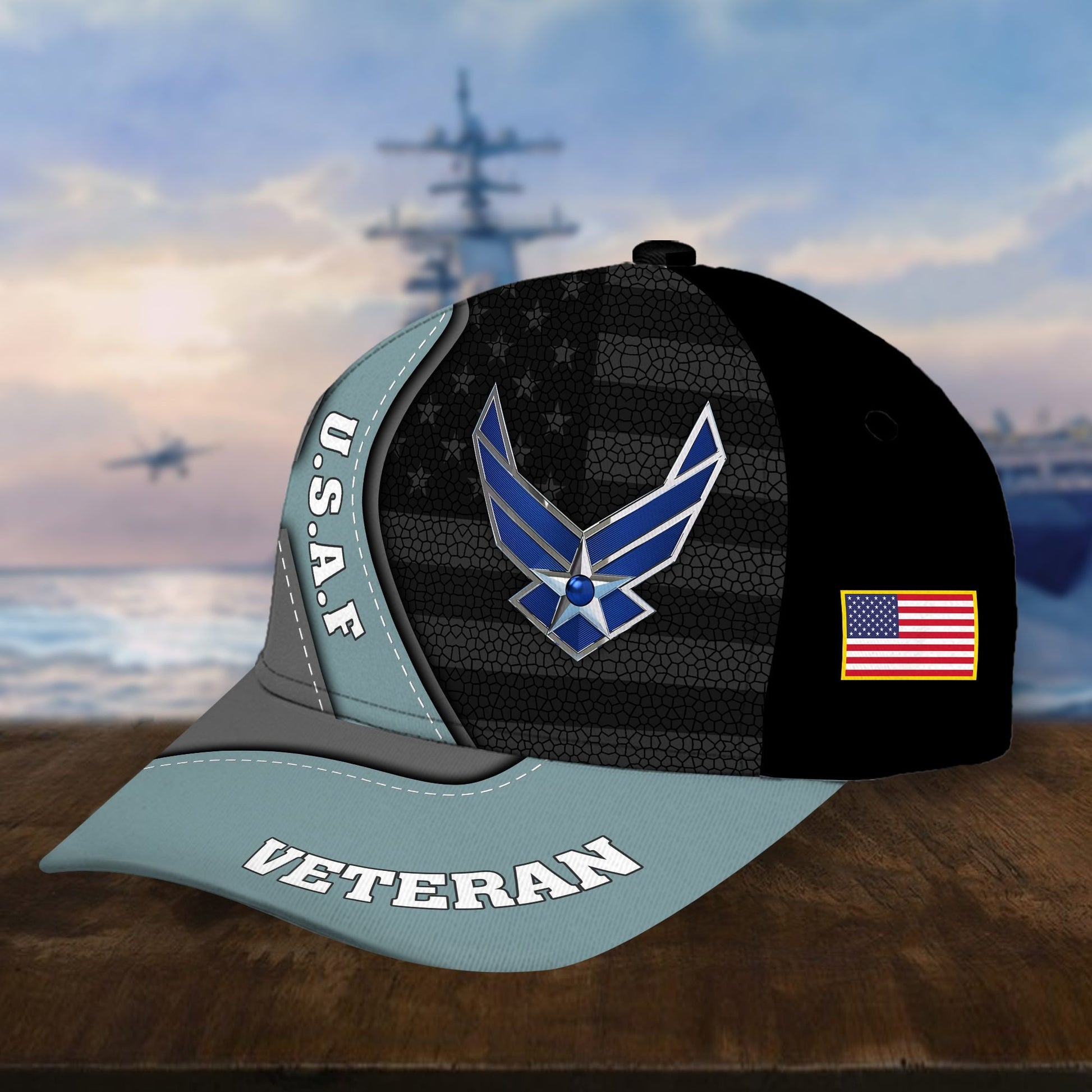Premium US Veterans Cap, Gifts For Dad, For Husband Veteran BPVC300702