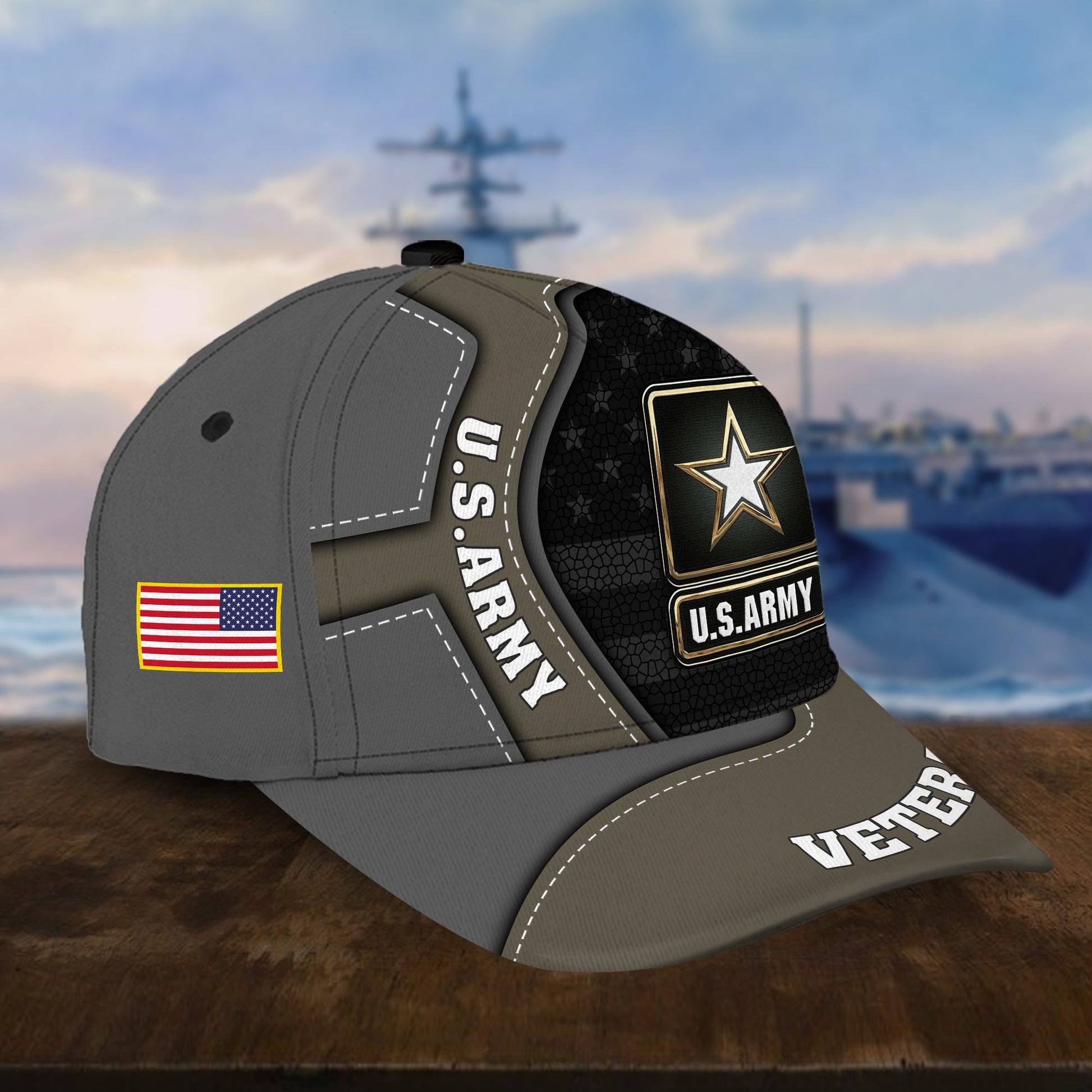 Premium US Veterans Cap, Gifts For Dad, For Husband Veteran BPVC300702