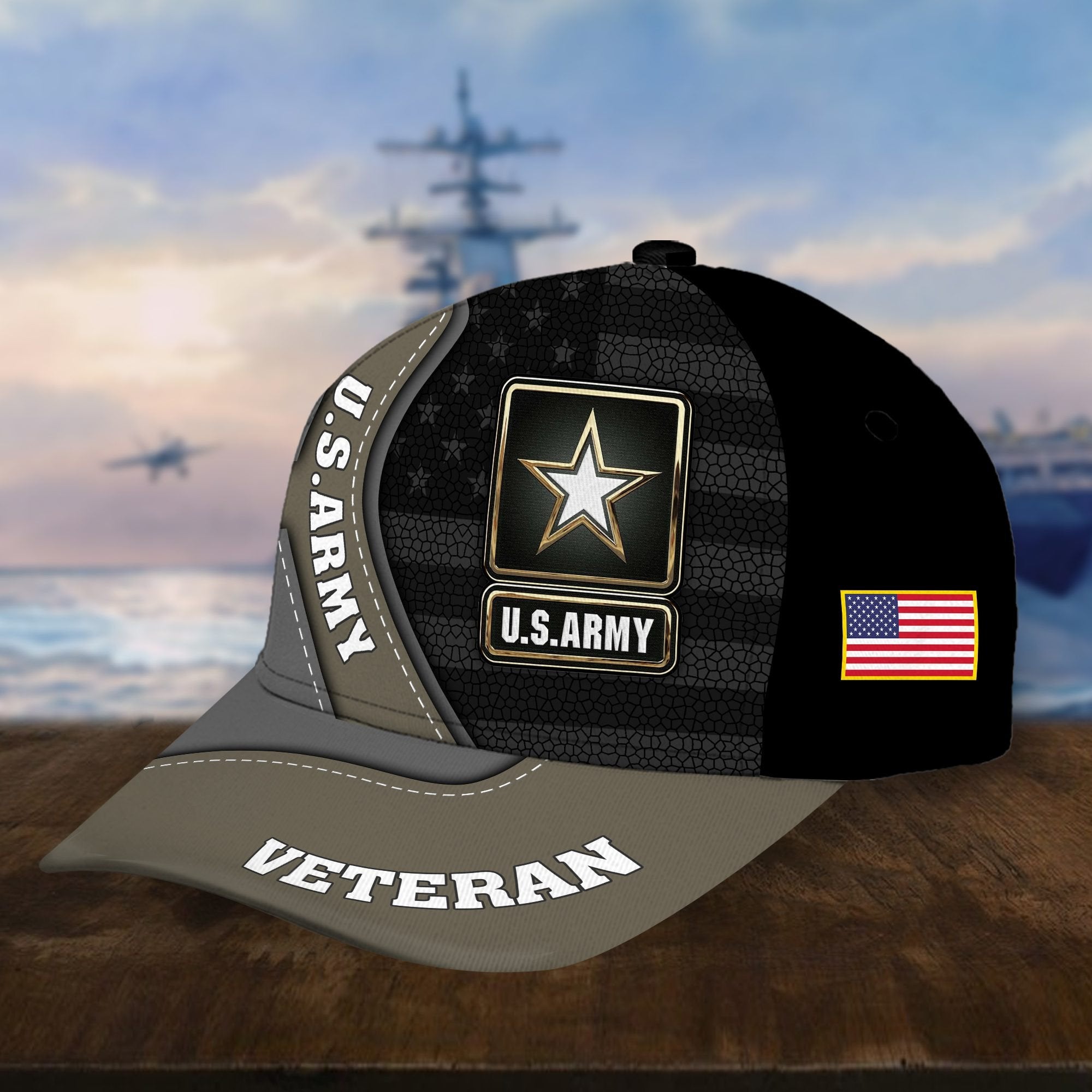 Premium US Veterans Cap, Gifts For Dad, For Husband Veteran BPVC300702