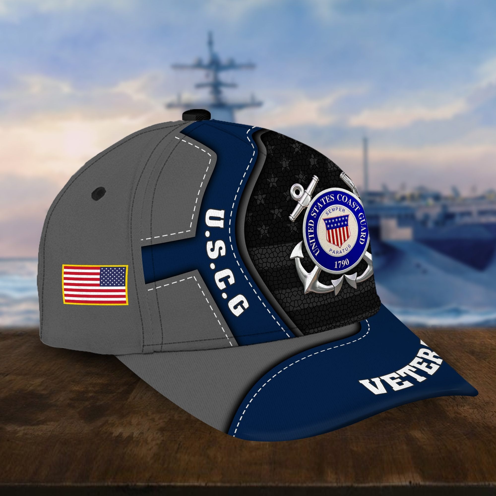 Premium US Veterans Cap, Gifts For Dad, For Husband Veteran BPVC300702