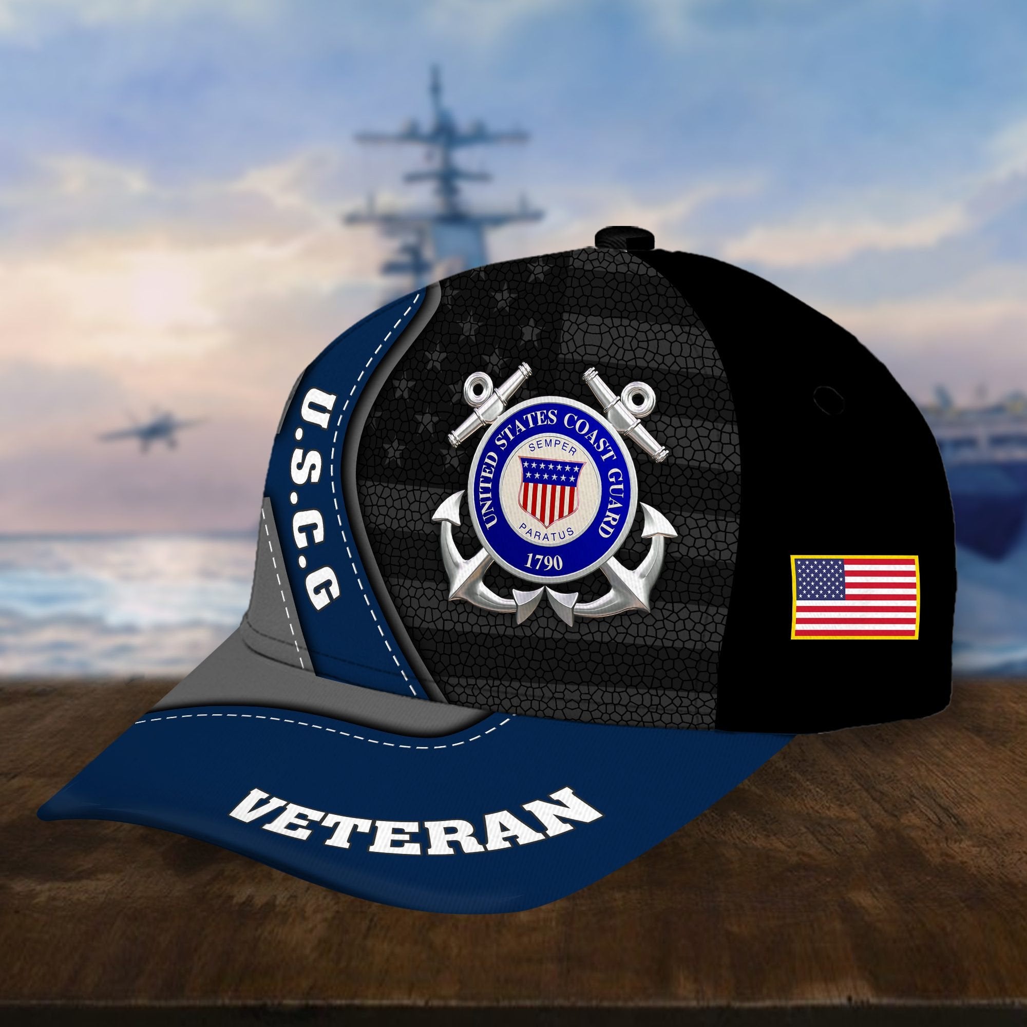 Premium US Veterans Cap, Gifts For Dad, For Husband Veteran BPVC300702