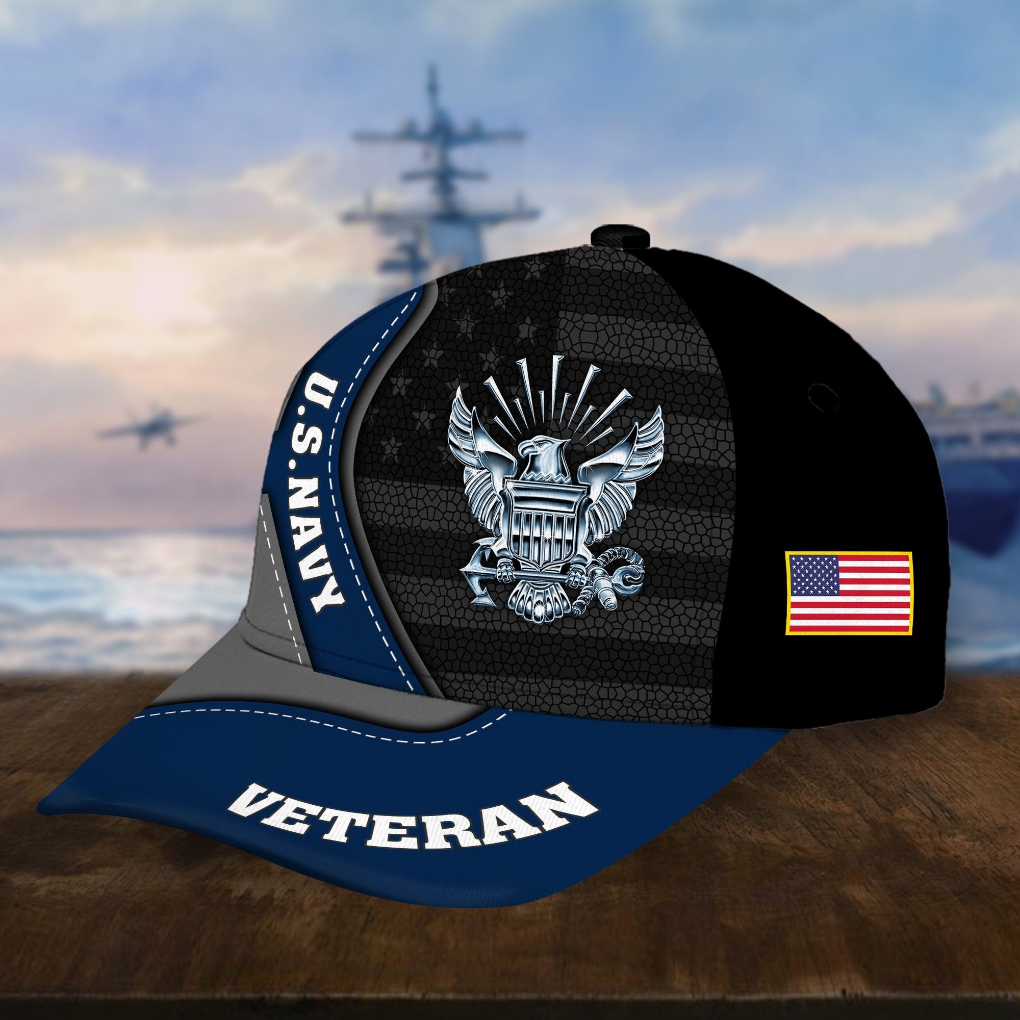 Premium US Veterans Cap, Gifts For Dad, For Husband Veteran BPVC300702