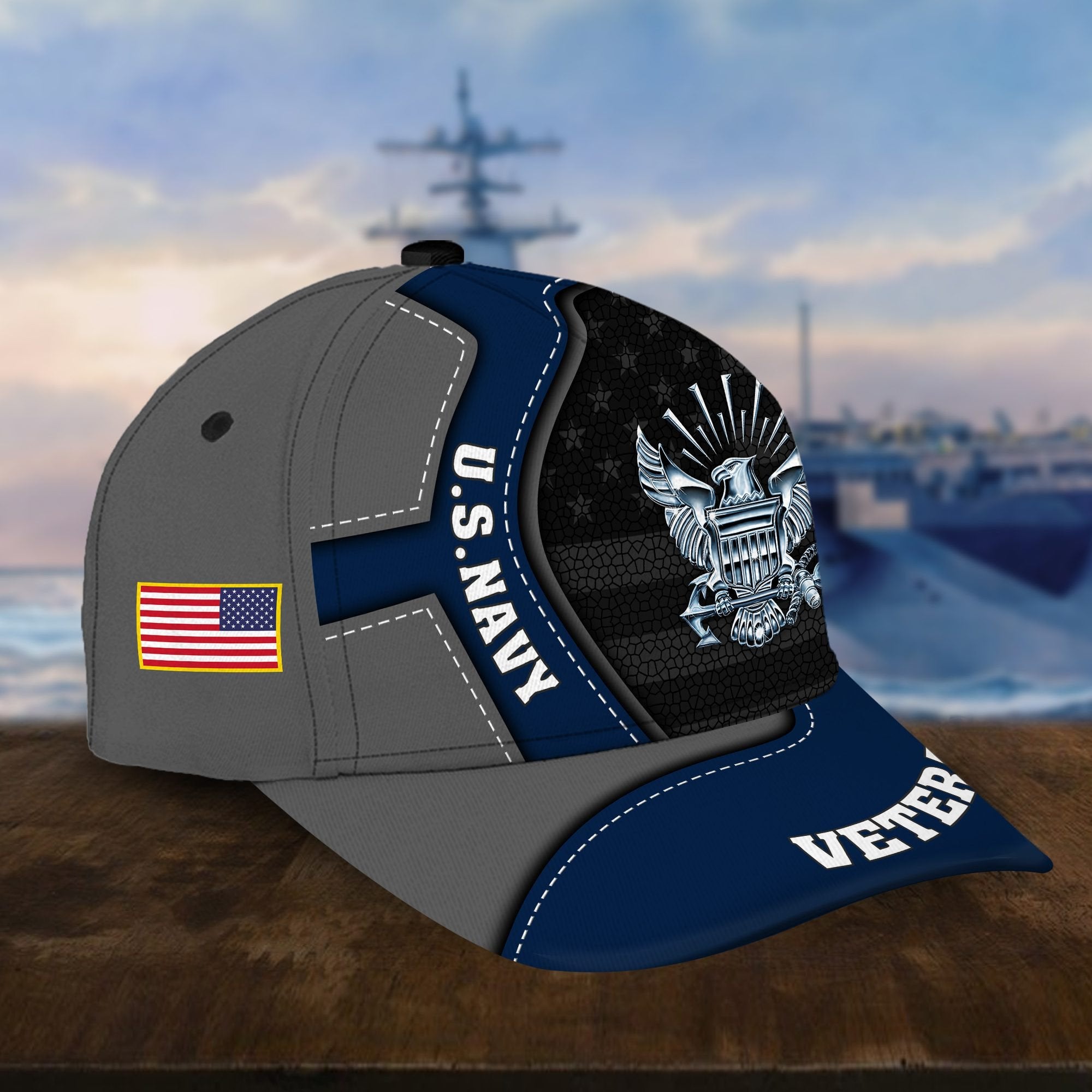 Premium US Veterans Cap, Gifts For Dad, For Husband Veteran BPVC300702