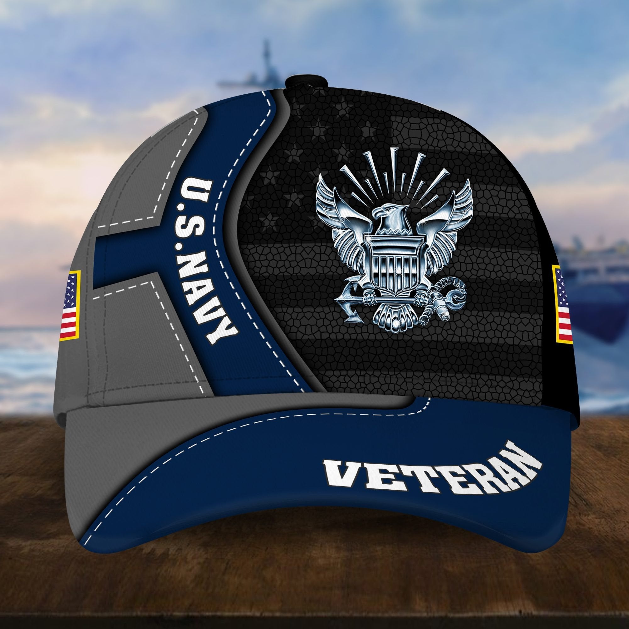Premium US Veterans Cap, Gifts For Dad, For Husband Veteran BPVC300702