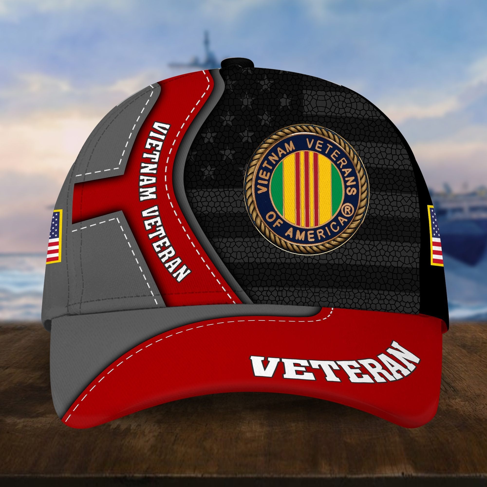 Premium US Veterans Cap, Gifts For Dad, For Husband Veteran BPVC300702