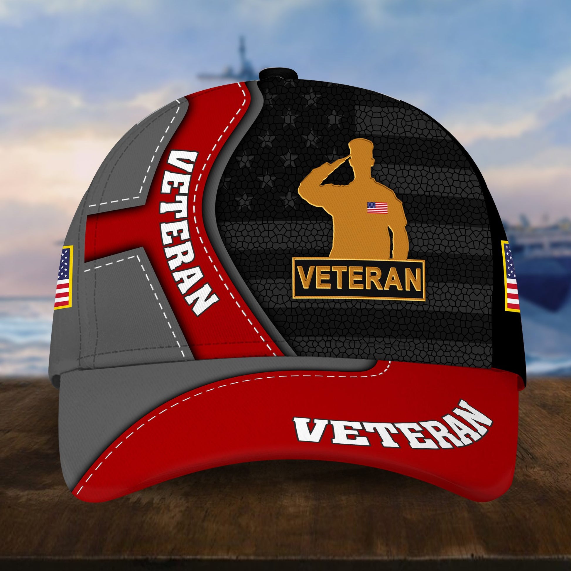 Premium US Veterans Cap, Gifts For Dad, For Husband Veteran BPVC300702
