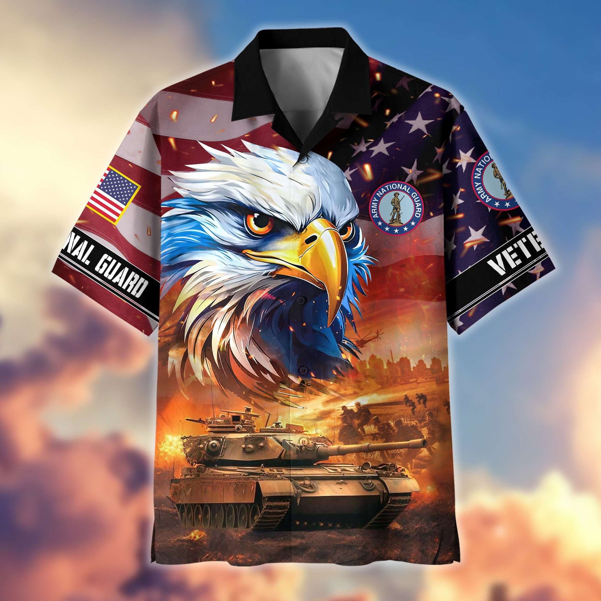 Premium Honoring All Who Served US Veterans Hawaiian Shirt BPVC310701