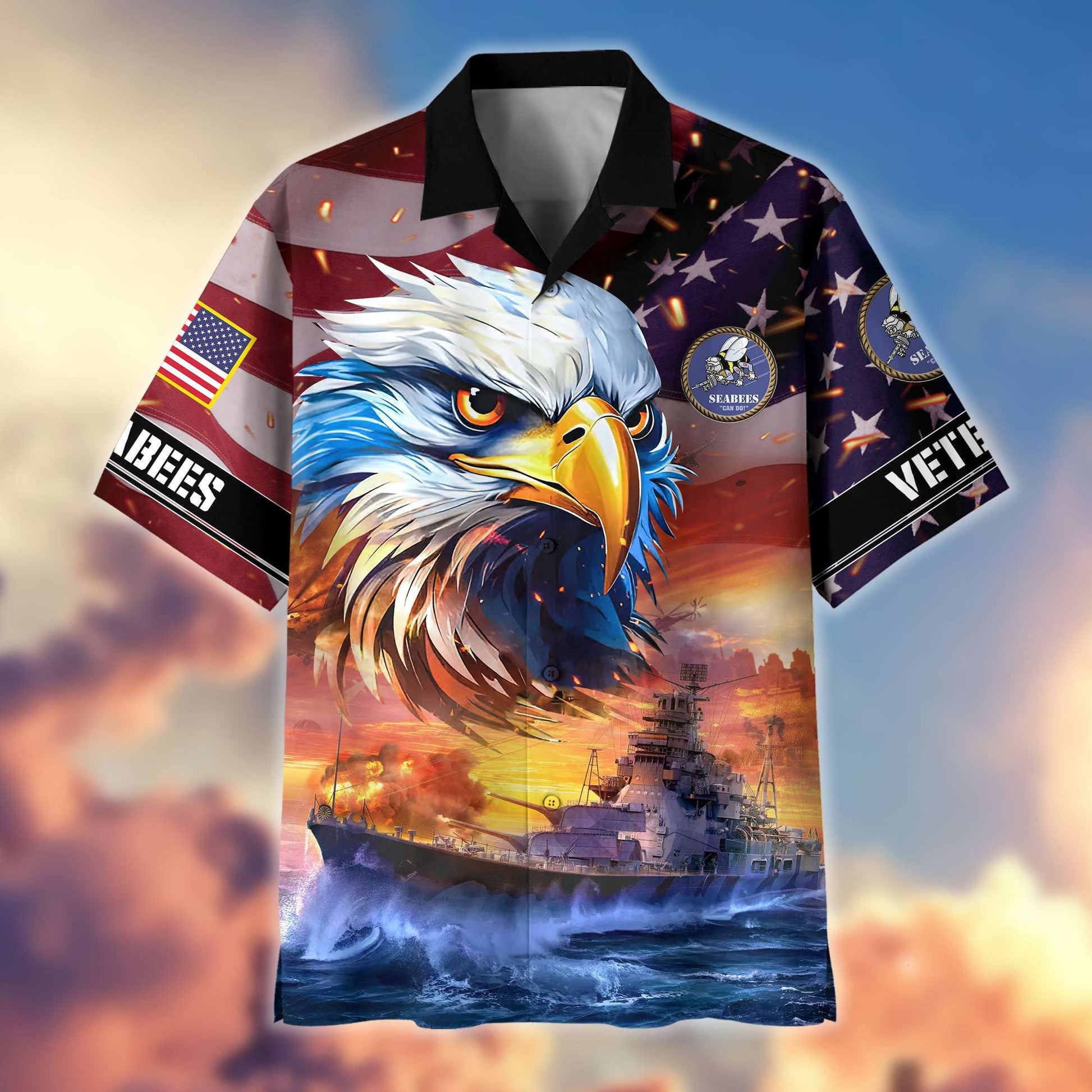 Premium Honoring All Who Served US Veterans Hawaiian Shirt BPVC310701