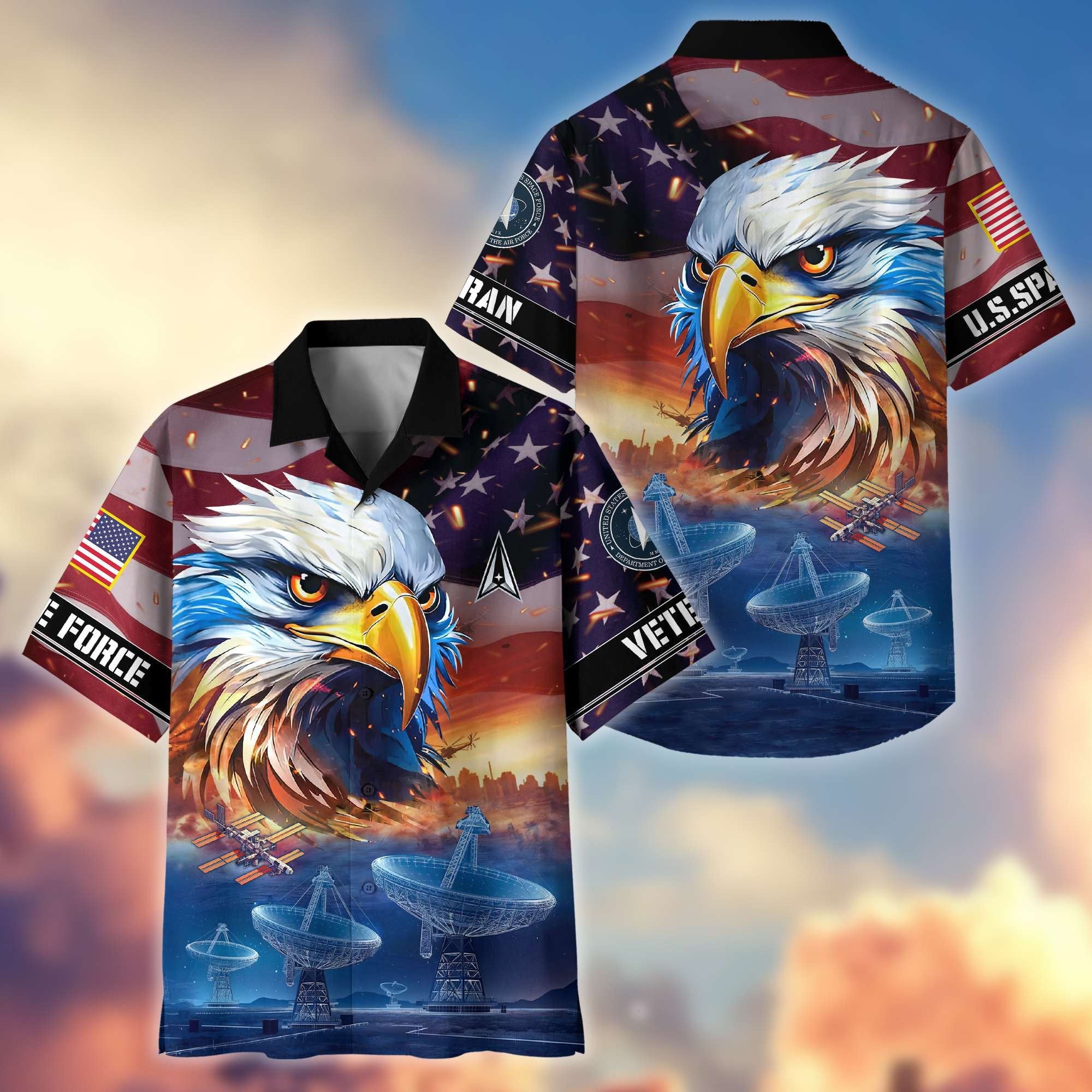 Premium Honoring All Who Served US Veterans Hawaiian Shirt BPVC310701