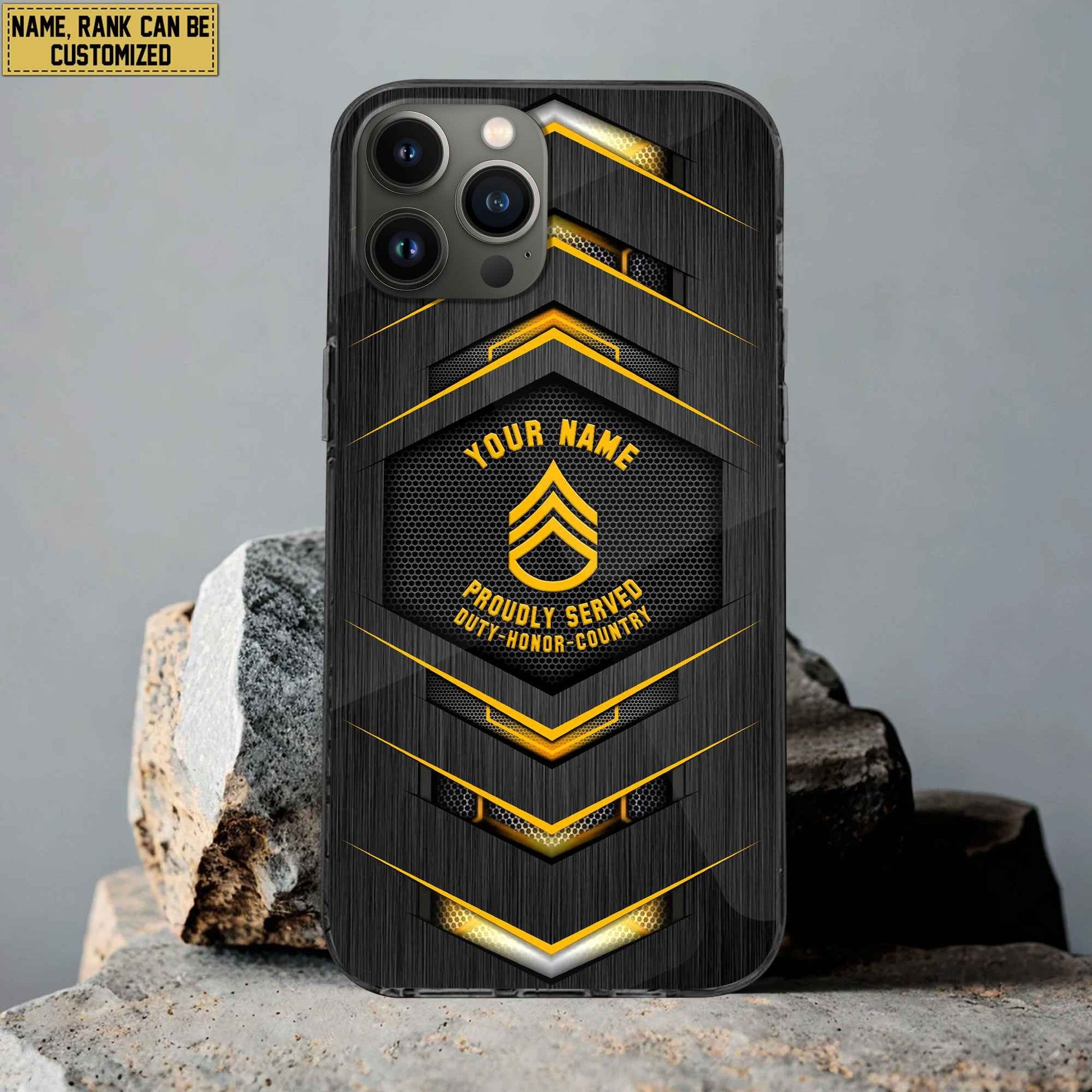 US Army Phone Case, Gifts For US Army Veteran, Gifts For Veterans Day, Father's Day VPVC501001