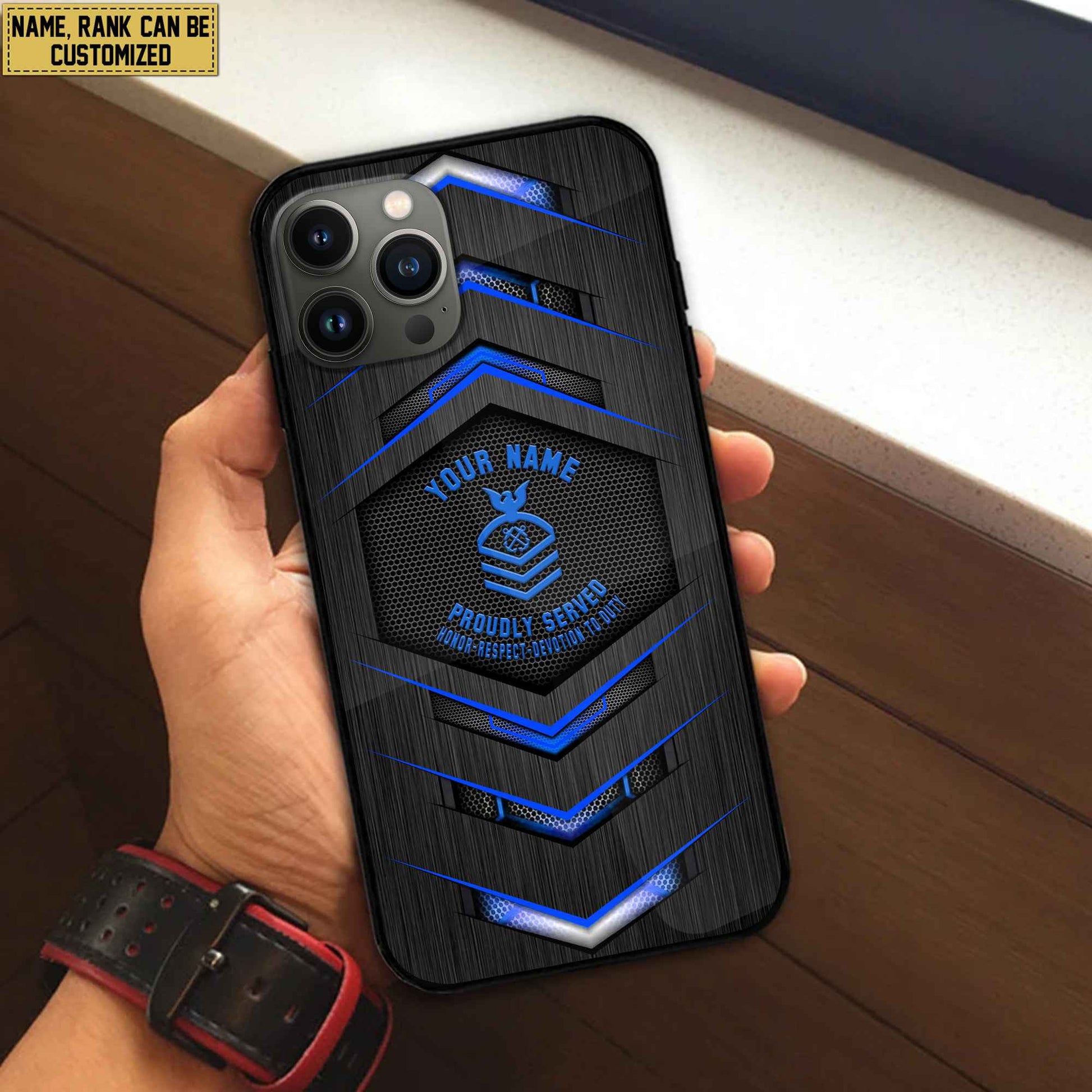 USCG Phone Case, Gifts For US Coast Guard Veteran, Gifts For Veterans Day, Father's Day VPVC501005