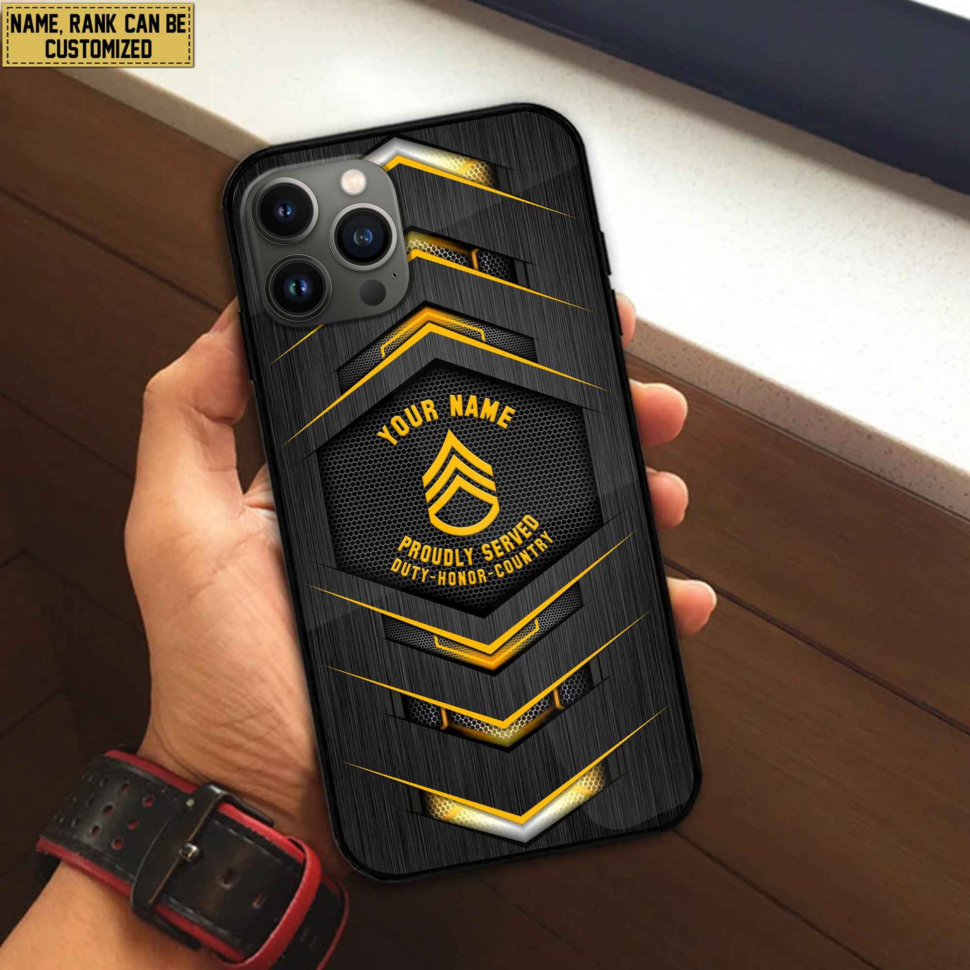 US Veteran Phone Case, Gifts For US Veteran, Gifts For Veterans Day, Father's Day VPVC501006