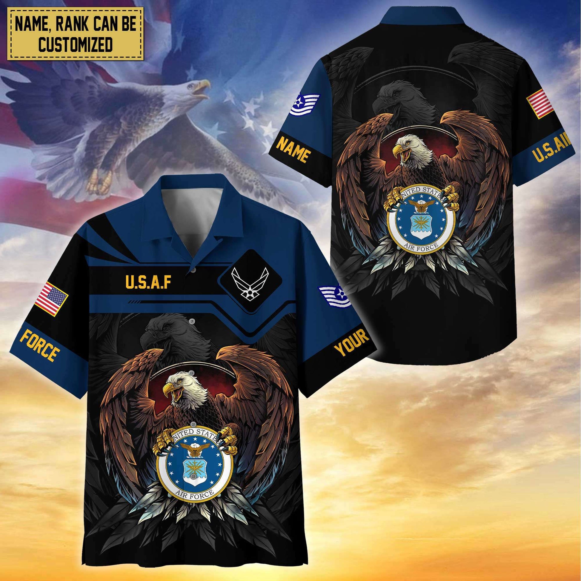 Premium Personalized Proudly Served US Veterans Hawaiian Shirt APHN310712