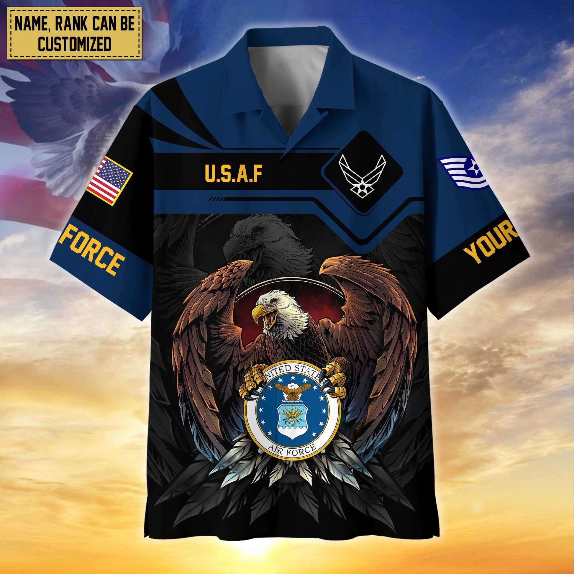 Premium Personalized Proudly Served US Veterans Hawaiian Shirt APHN310712