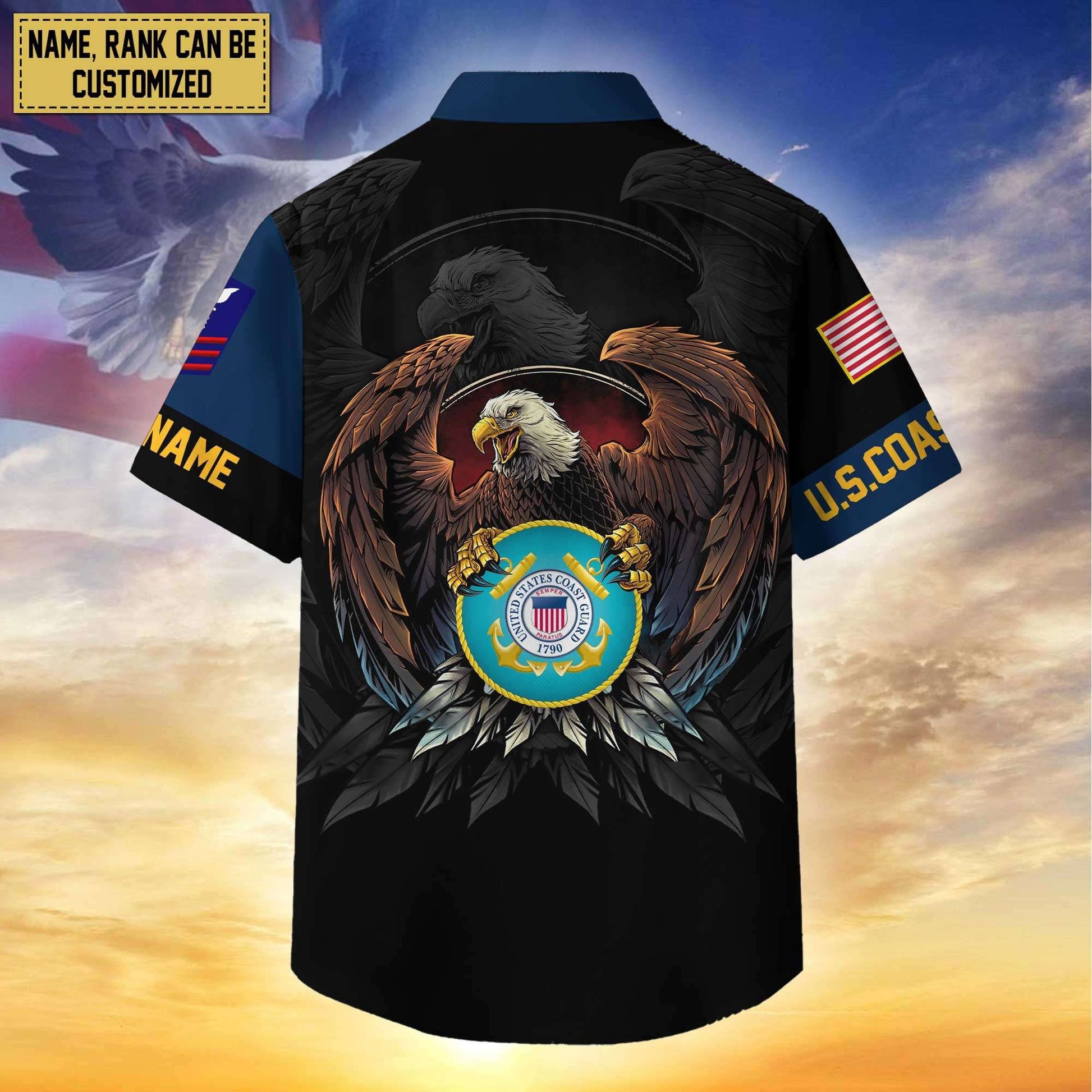 Premium Personalized Proudly Served US Veterans Hawaiian Shirt APHN310712