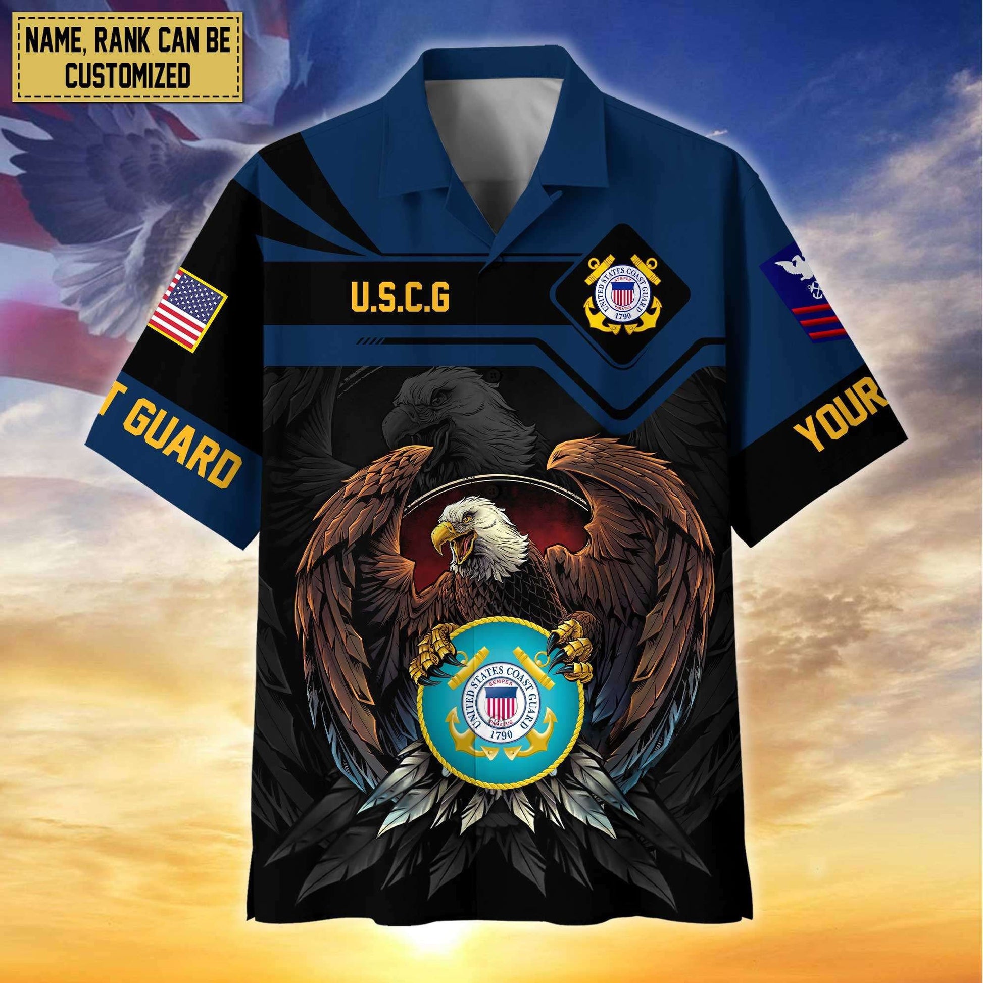 Premium Personalized Proudly Served US Veterans Hawaiian Shirt APHN310712