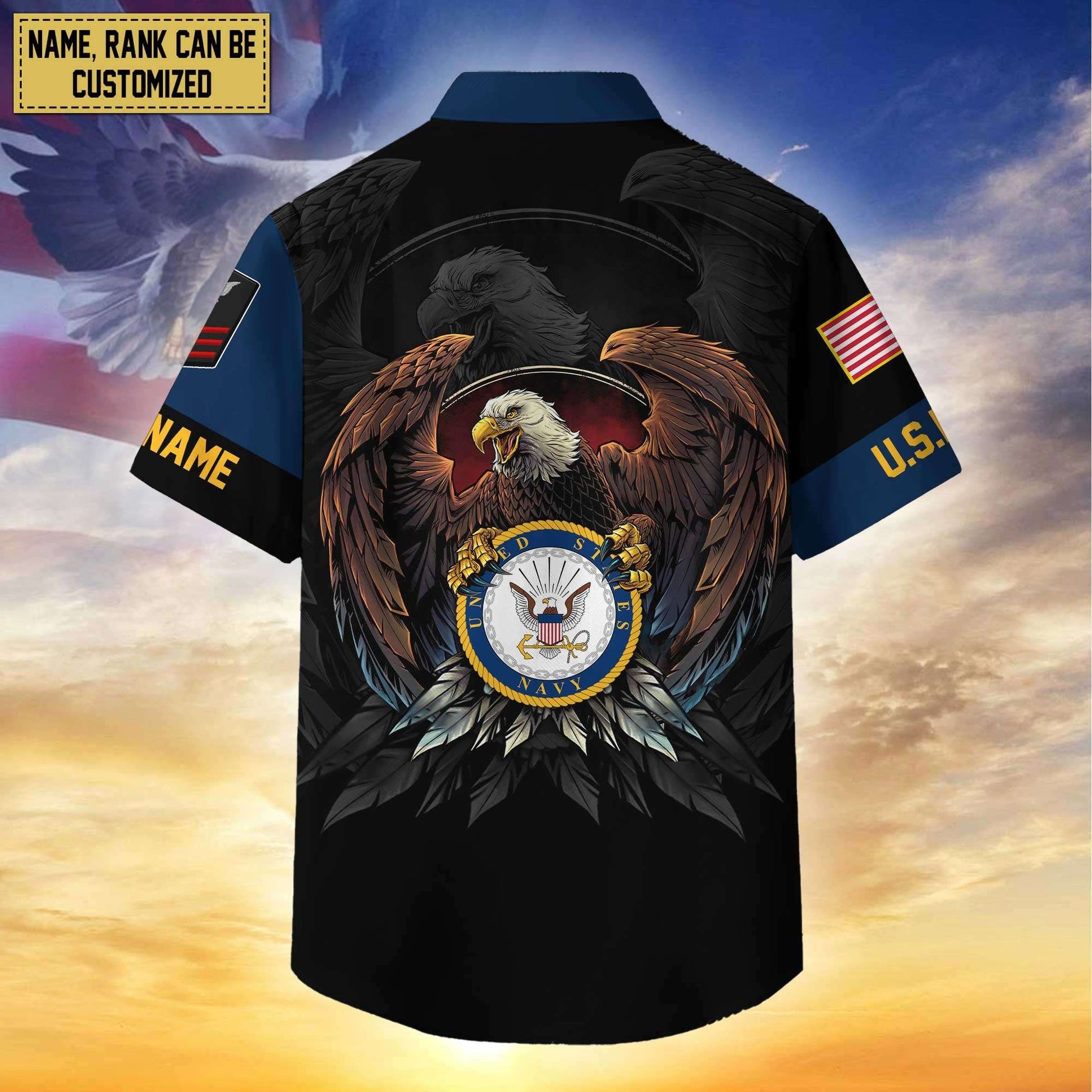 Premium Personalized Proudly Served US Veterans Hawaiian Shirt APHN310712