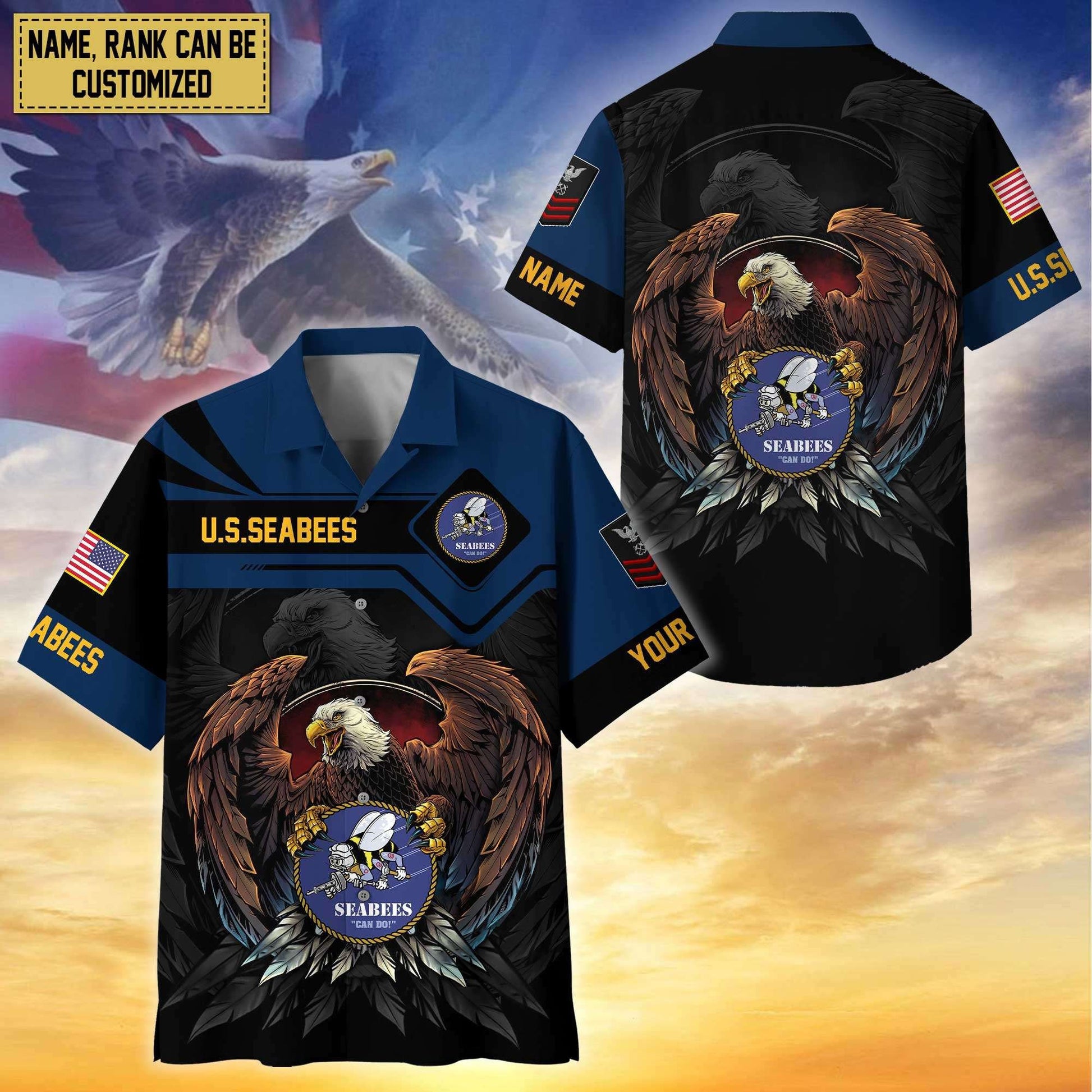 Premium Personalized Proudly Served US Veterans Hawaiian Shirt APHN310712