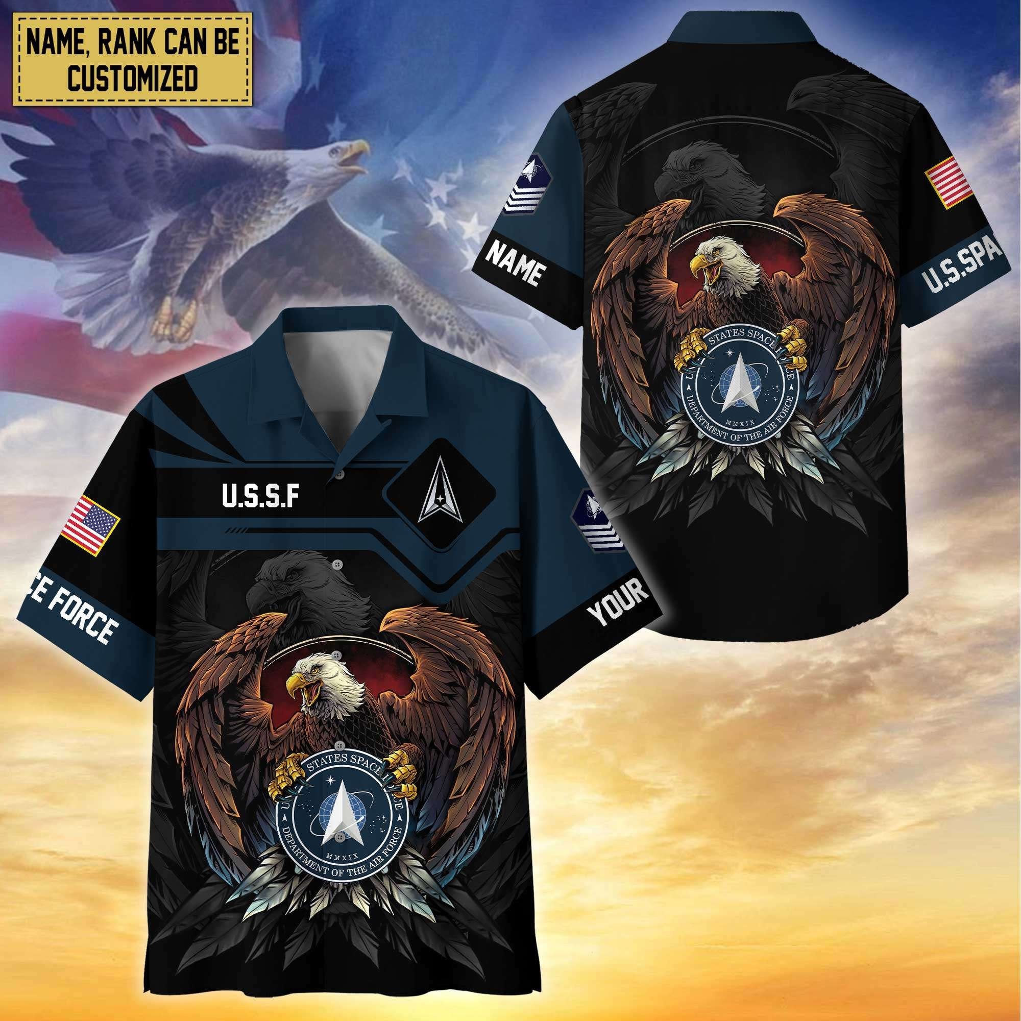 Premium Personalized Proudly Served US Veterans Hawaiian Shirt APHN310712