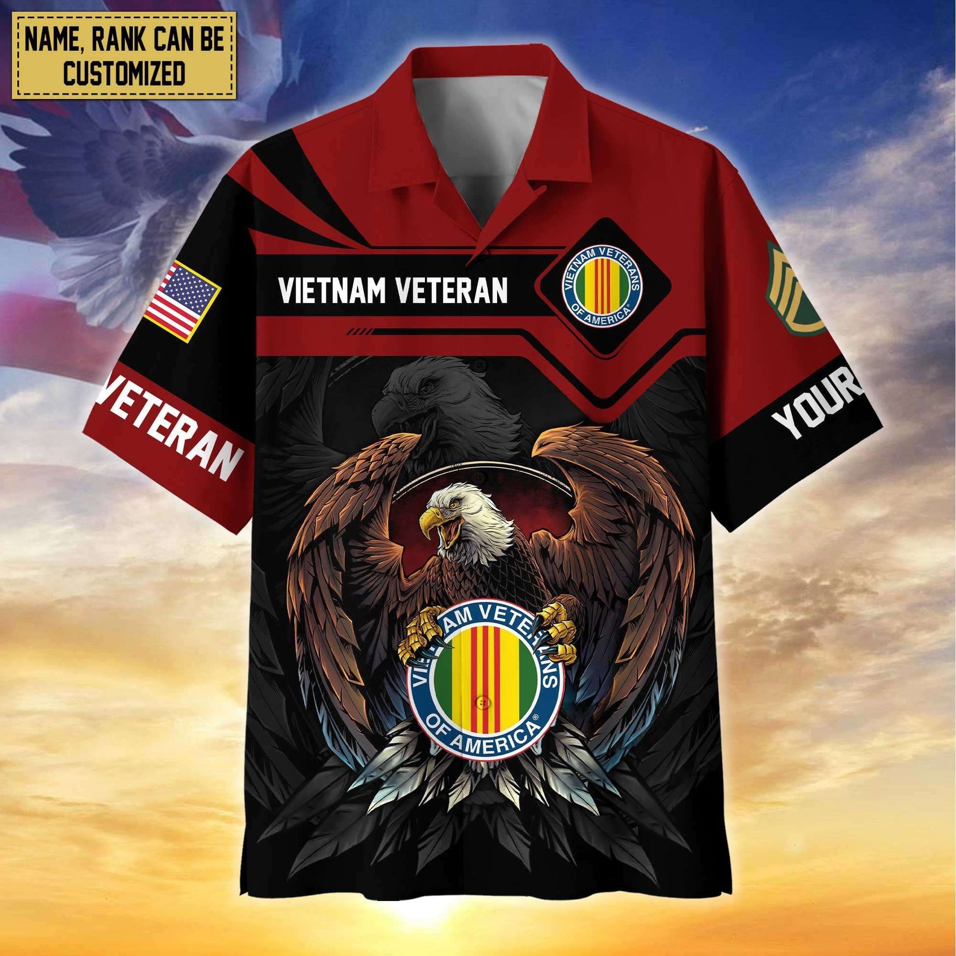 Premium Personalized Proudly Served US Veterans Hawaiian Shirt APHN310712