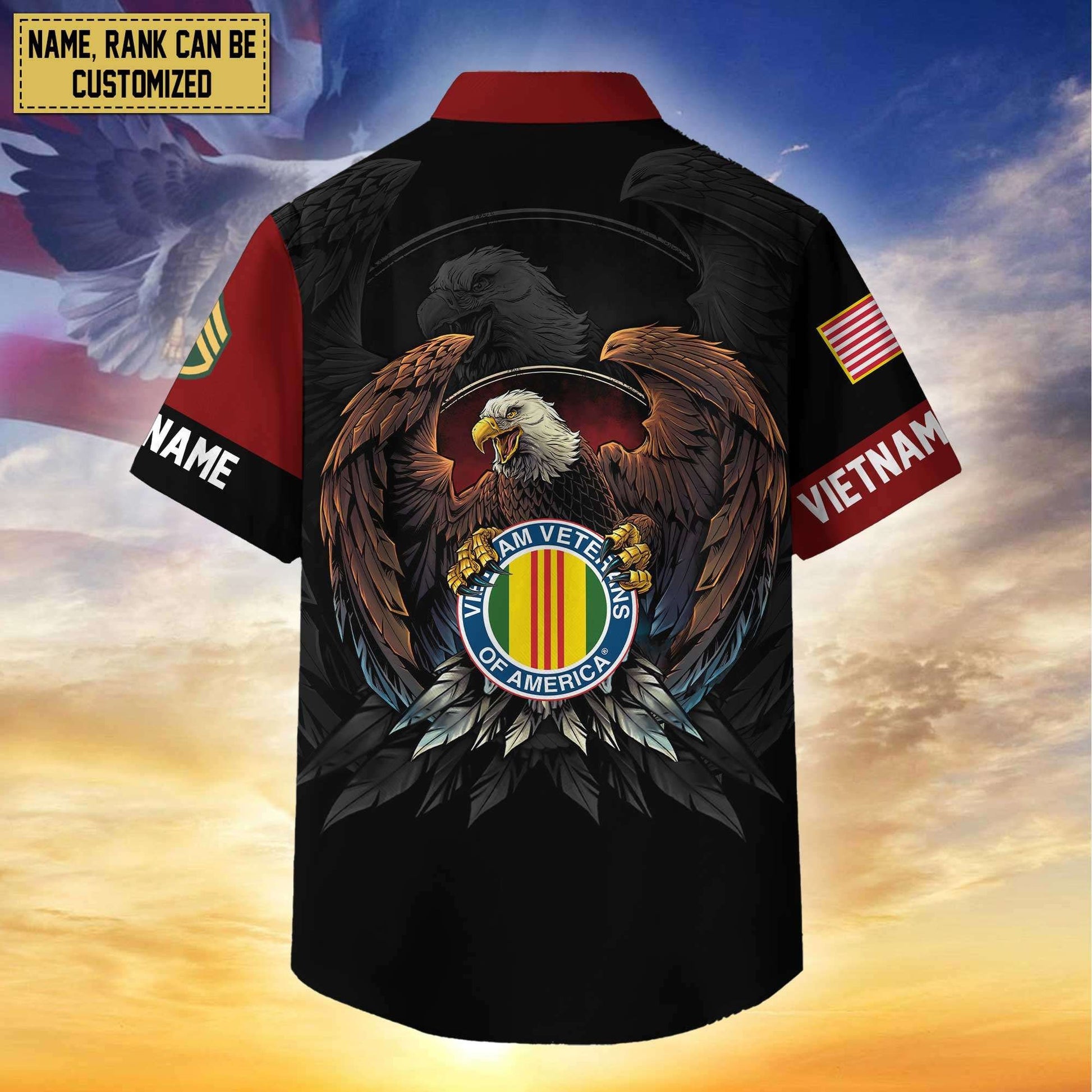 Premium Personalized Proudly Served US Veterans Hawaiian Shirt APHN310712