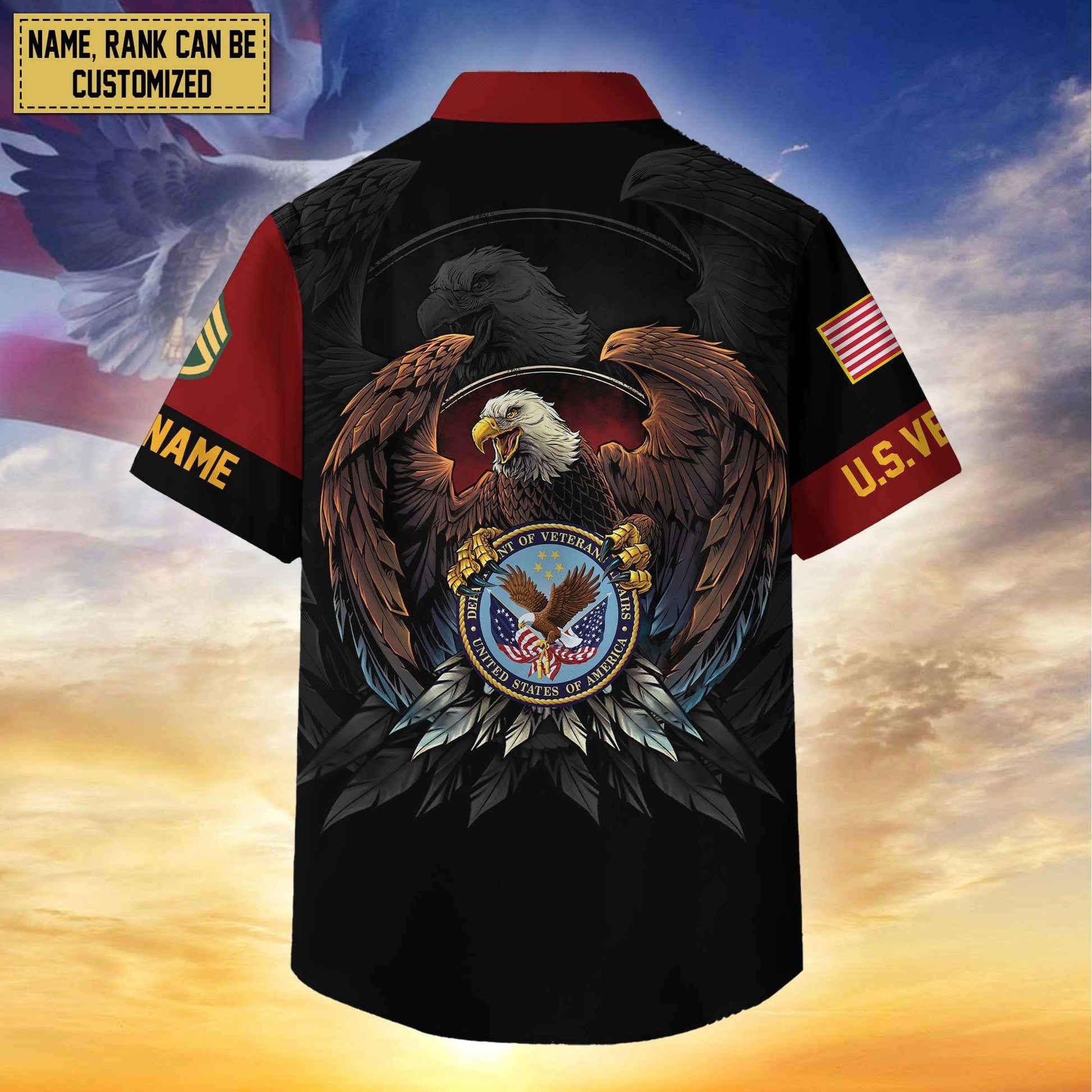 Premium Personalized Proudly Served US Veterans Hawaiian Shirt APHN310712