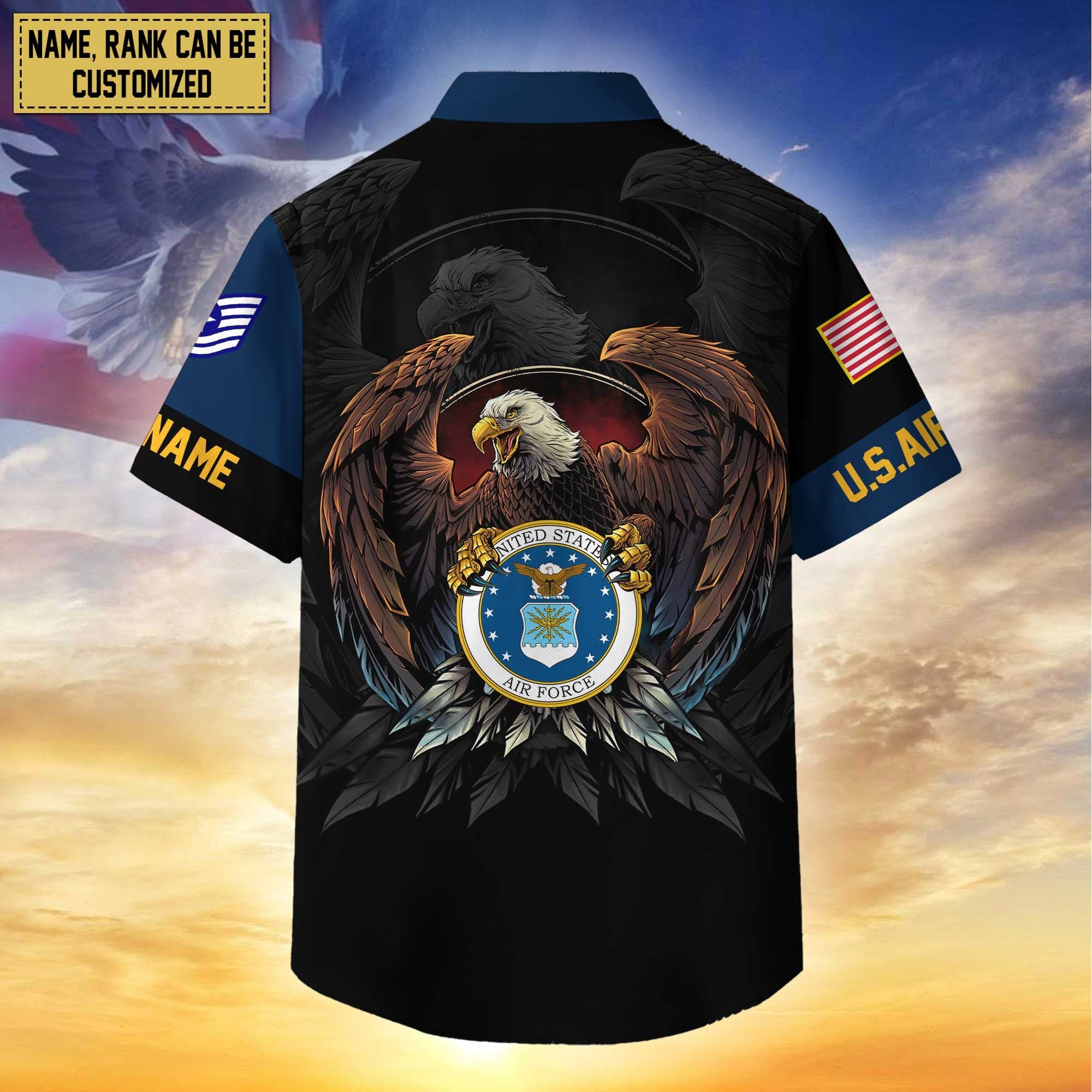 Premium Personalized Proudly Served US Veterans Hawaiian Shirt APHN310712