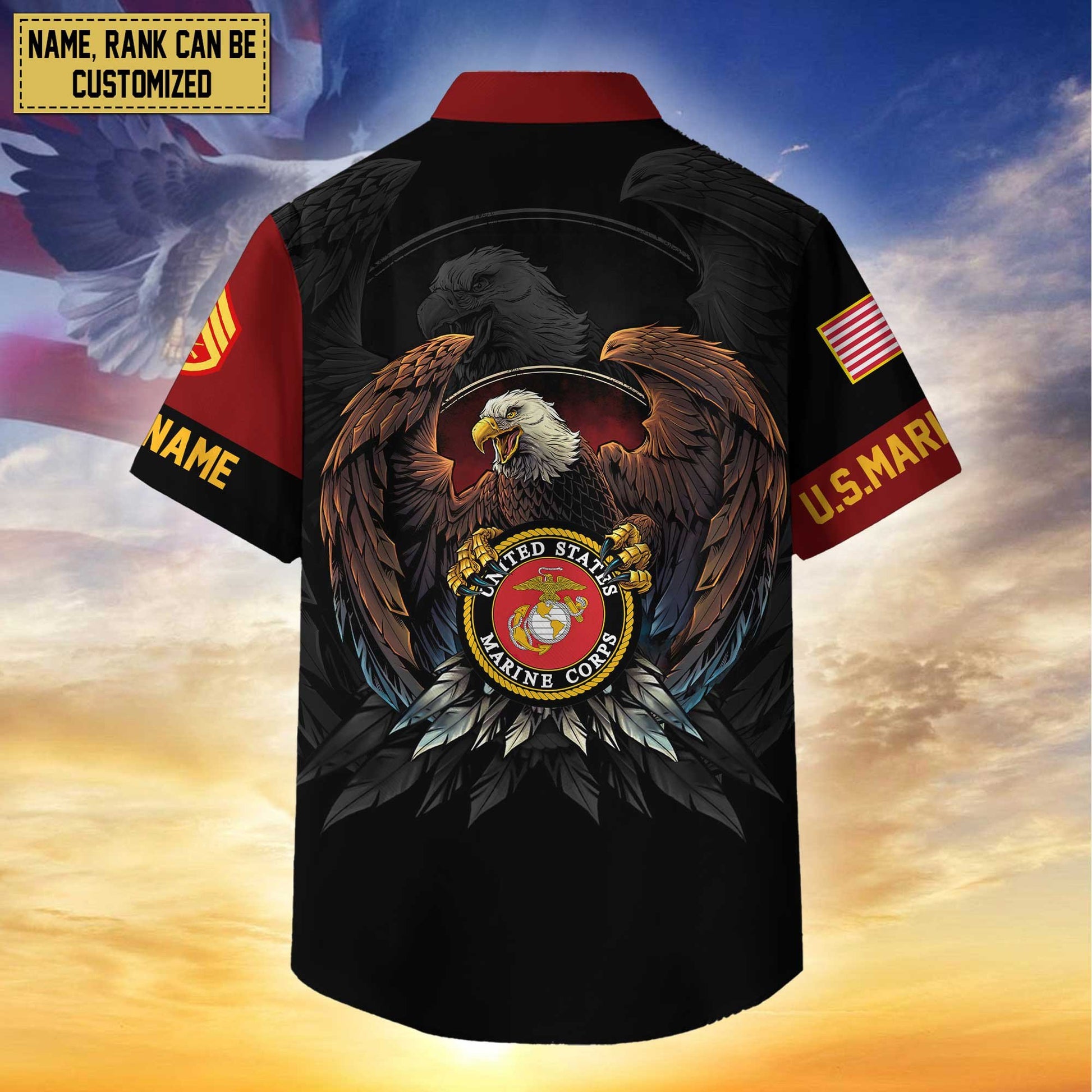 Premium Personalized Proudly Served US Veterans Hawaiian Shirt APHN310712