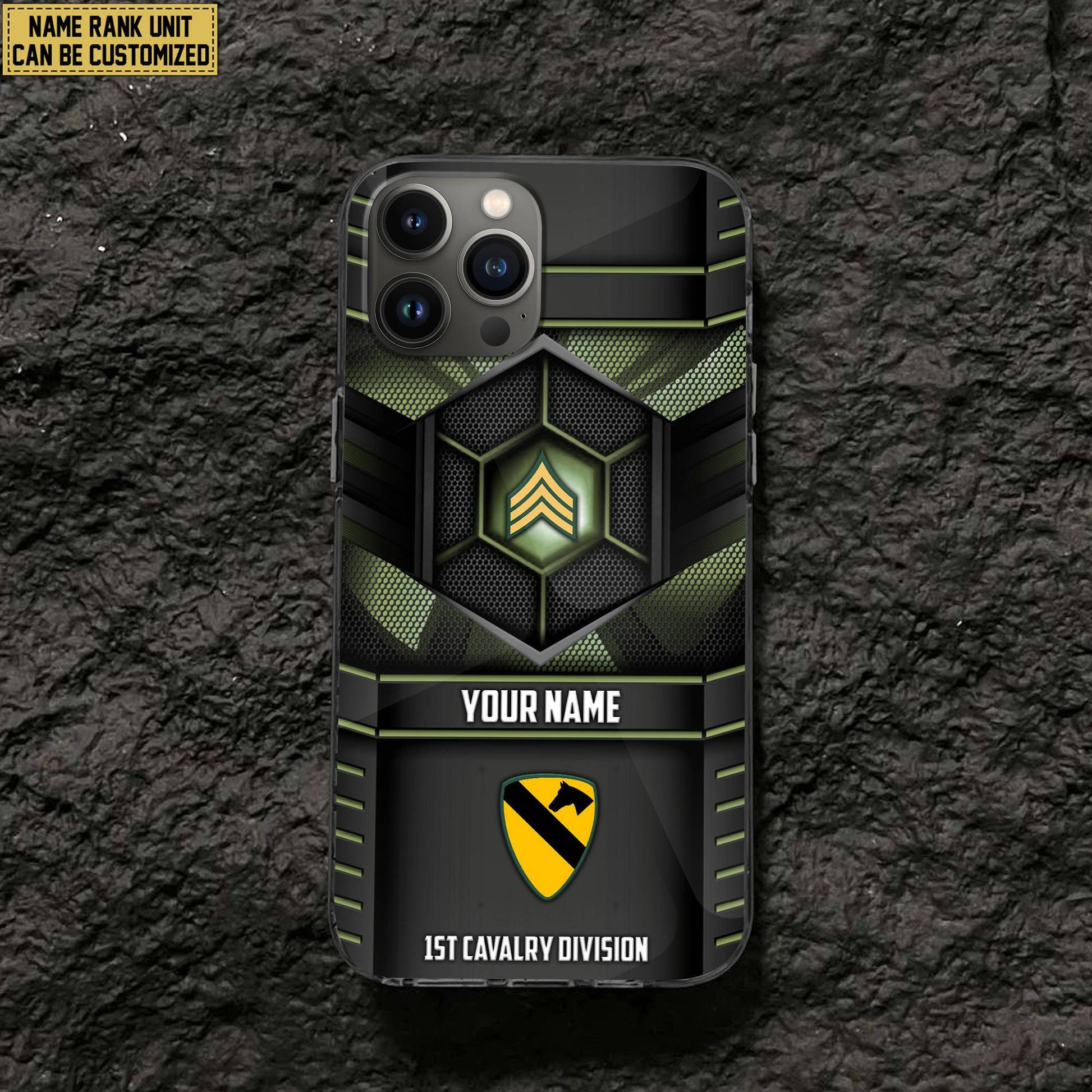 Premium Custom Name, Rank, Unit US Army Veteran Phone Case, Gifts For Dad, For Husband, Gifts For US Army Veteran VPVC501201