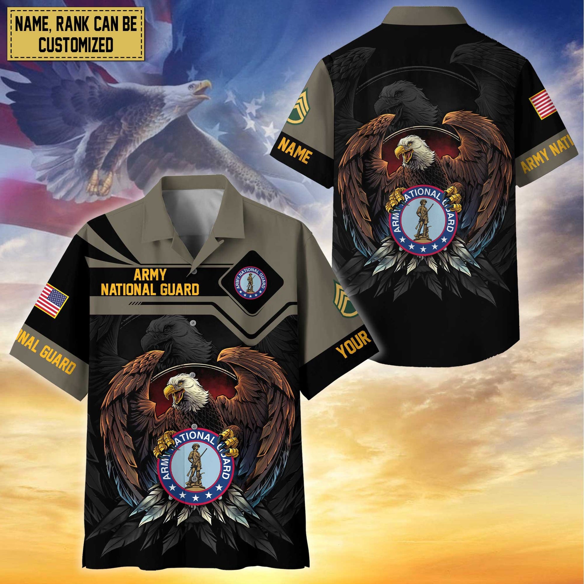 Premium Personalized Proudly Served US Veterans Hawaiian Shirt APHN310712