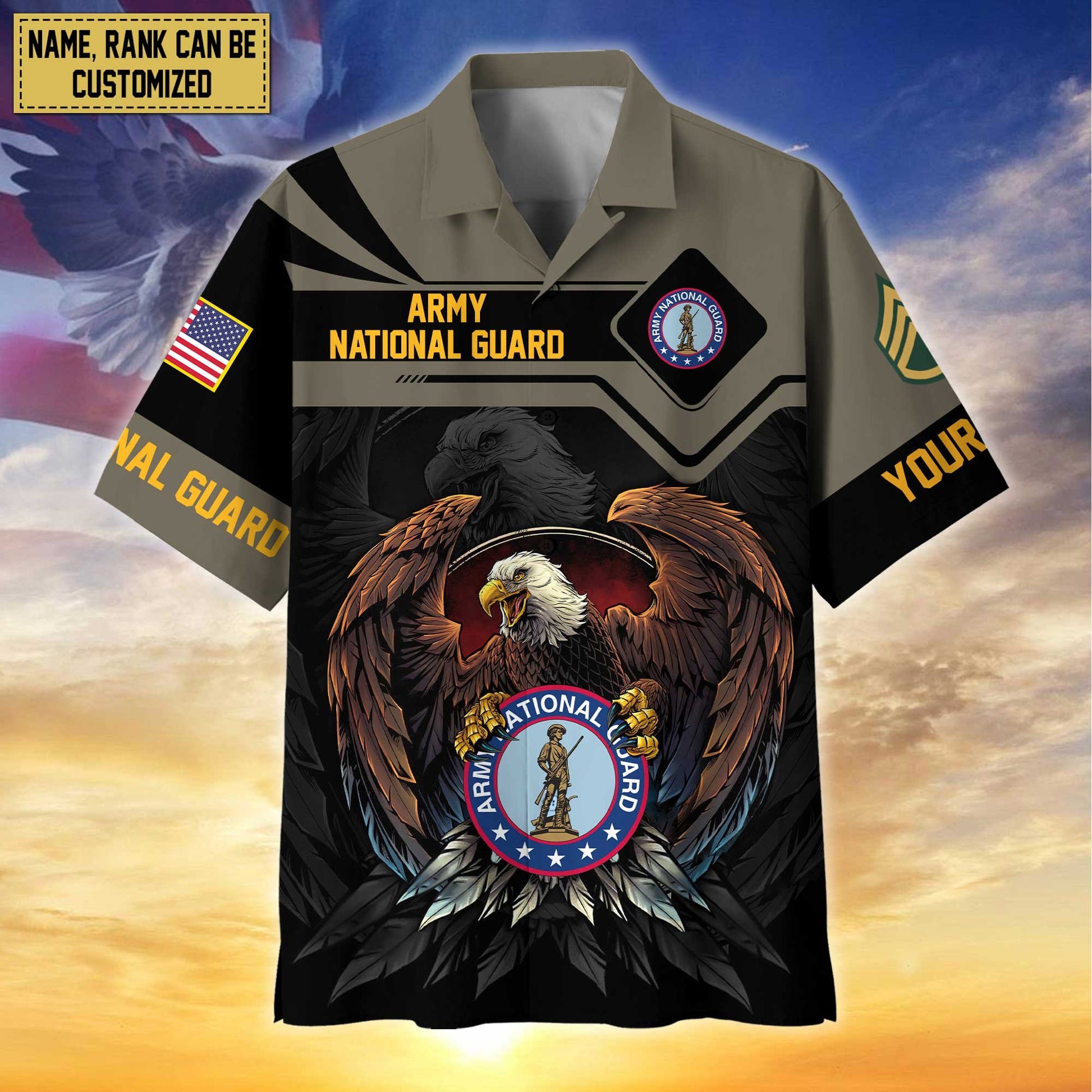 Premium Personalized Proudly Served US Veterans Hawaiian Shirt APHN310712